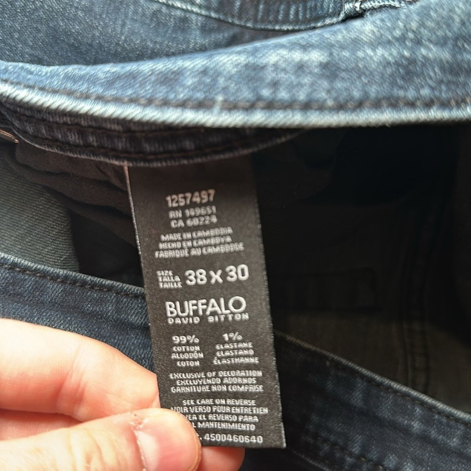 Buffalo David Bitton Buffalo David Bitton Jackson-X Straight Stretch - 38x30 Size US 38 / EU 54 - 9 Thumbnail