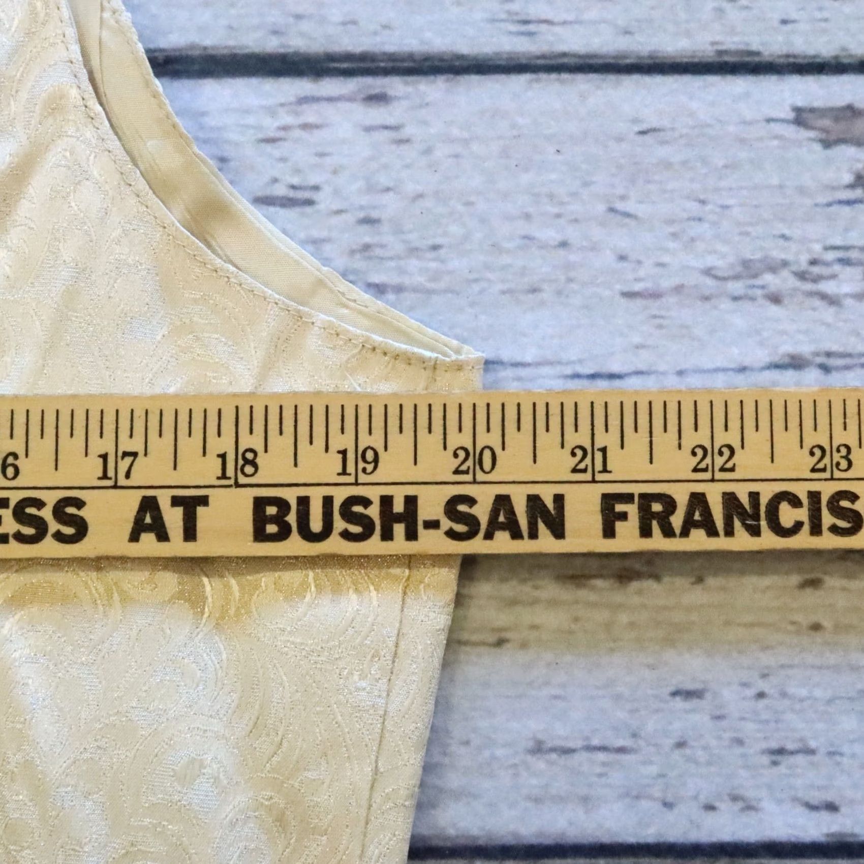 Levi's Vintage Levis Vest Short Horn Western Wear Vest M White 60s Deadstock Pre-owned Mens Size US 31 - 4 Thumbnail