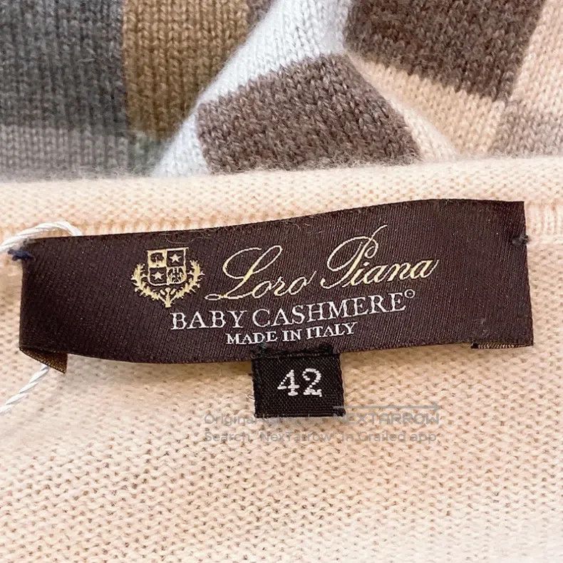 Loro Piana Loro Piana Mosaic Baby Cashmere Knit Top Size S / US 4 / IT 40 - 7 Thumbnail