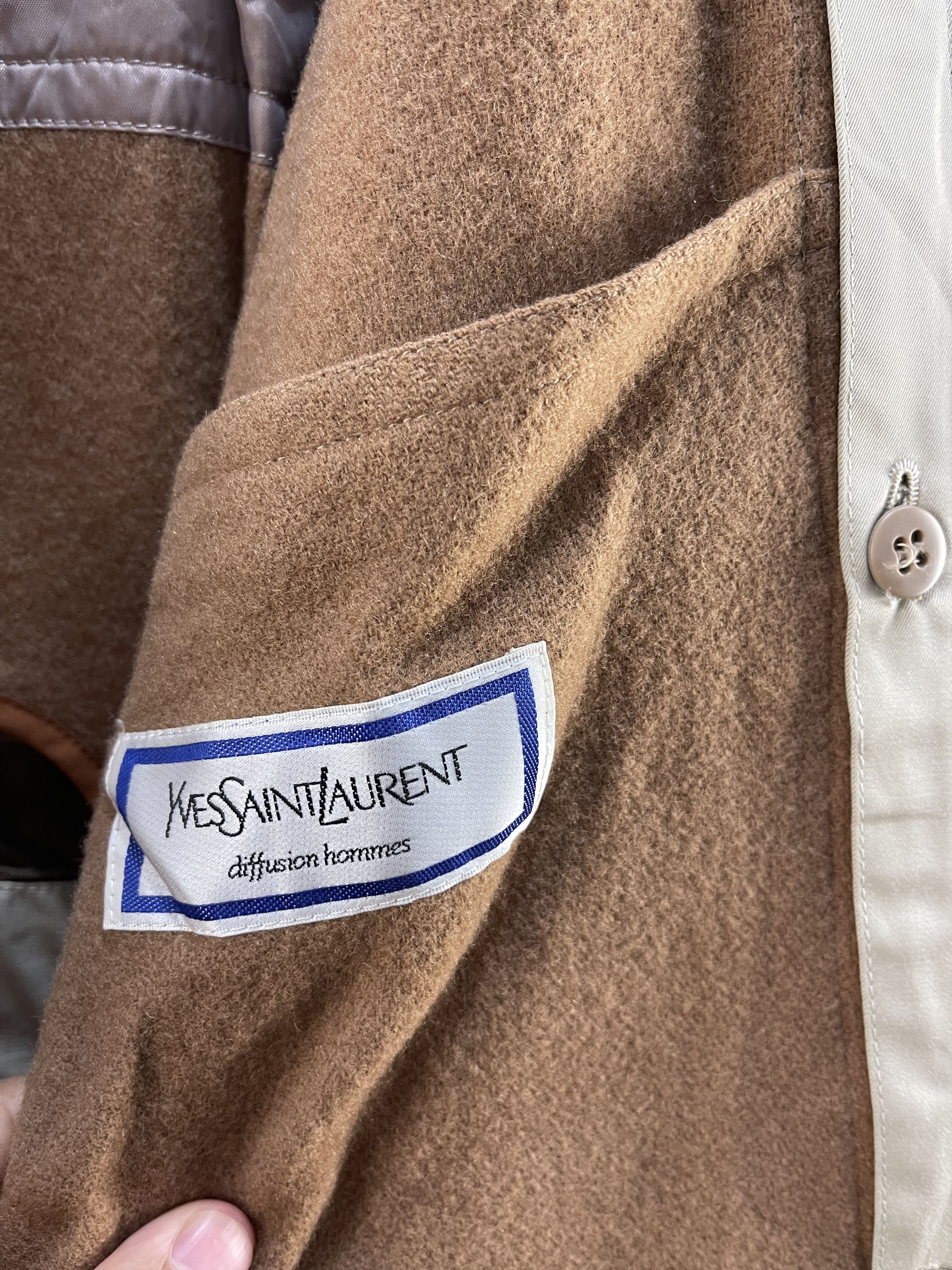 Yves Saint Laurent Vintage Yves Saint Laurent Trench Coat Jacket Size US M / EU 48-50 / 2 - 9 Thumbnail