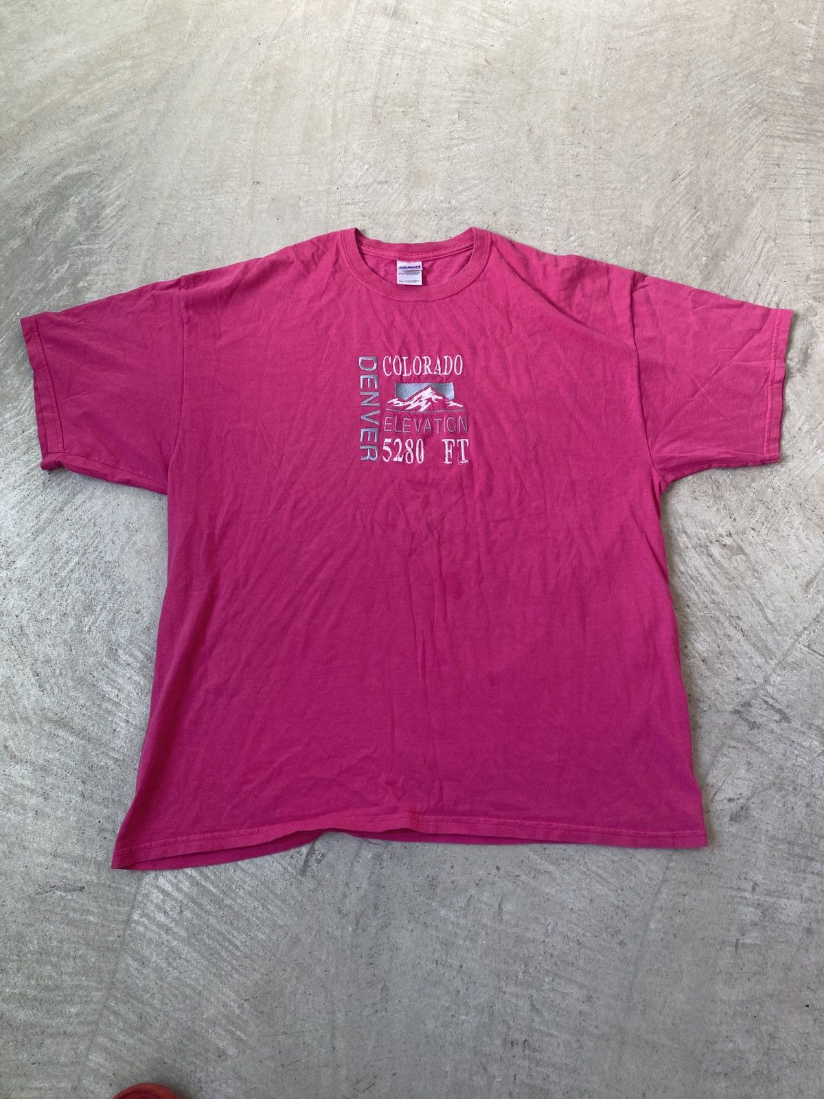 Gildan Denver Colorado Elevation TShirt Size US XXL / EU 58 / 5 - 2 Thumbnail