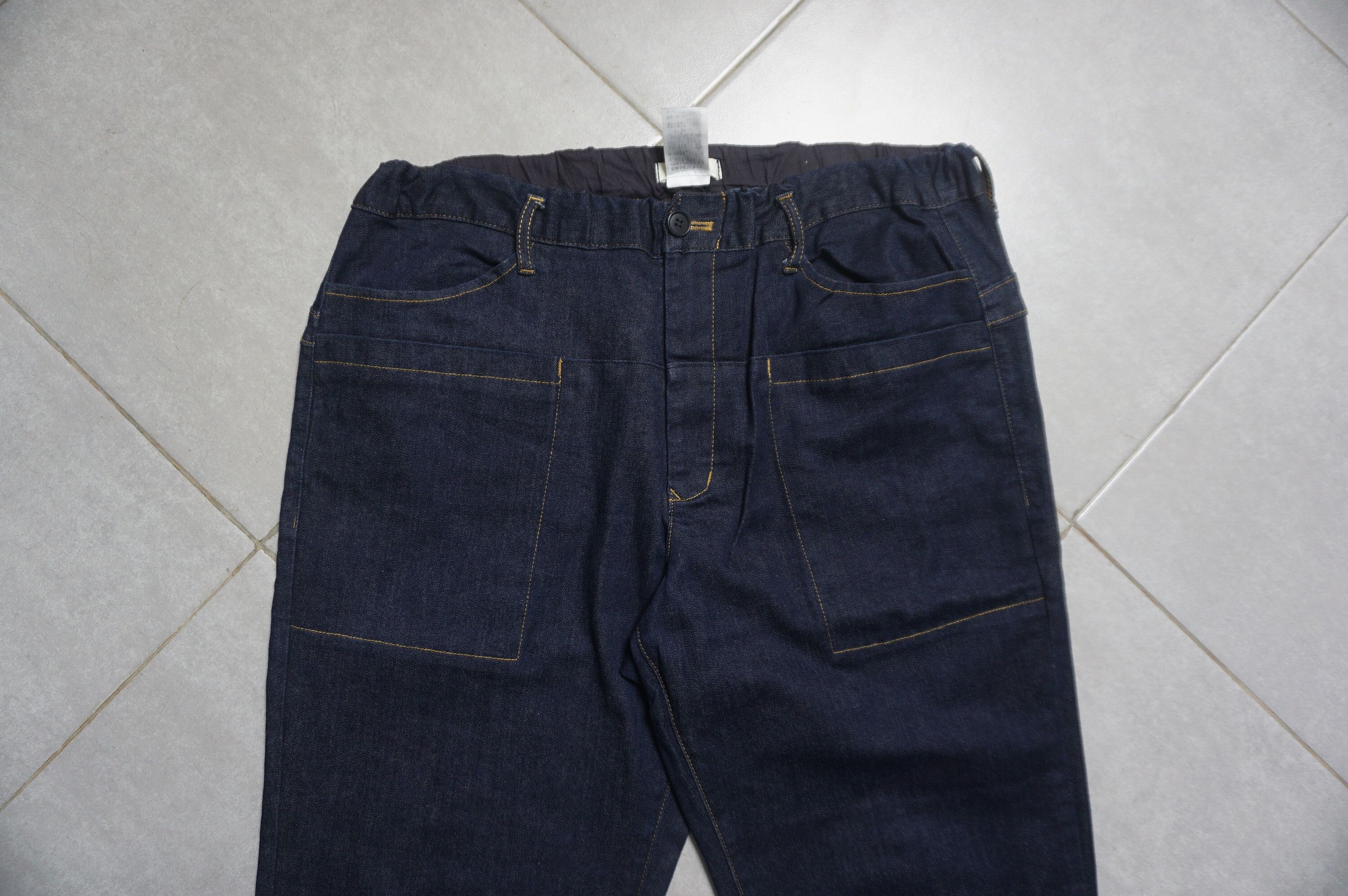 Issey Miyake Plantation by ISSEY MIYAKE indigo denim Size US 34 / EU 50 - 2 Thumbnail