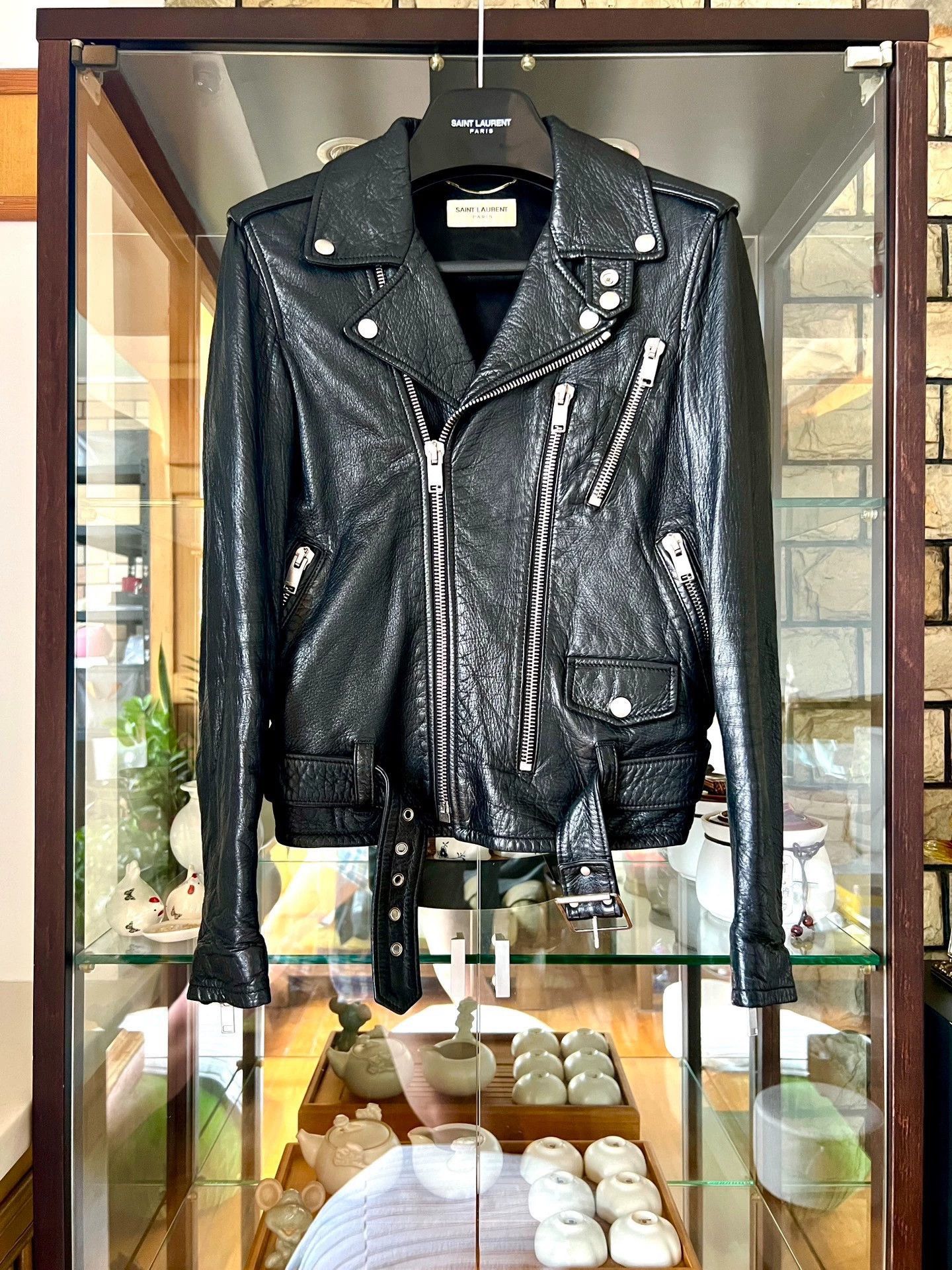 Saint Laurent Paris Saint Laurent Paris 16fw Blood Teeth Leather