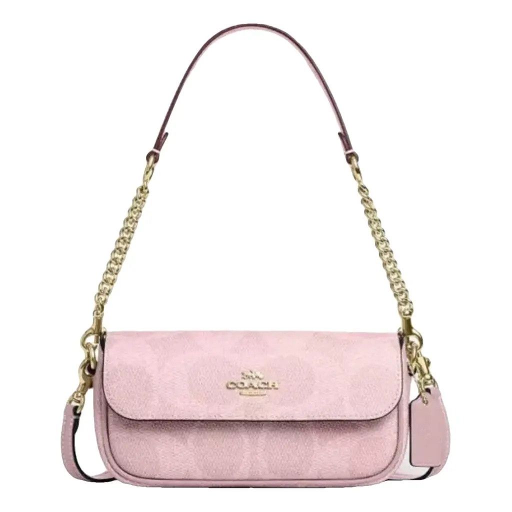Coach Hailey Flap Bag In Signature Canvas CAN70 Size ONE SIZE - 7 Thumbnail