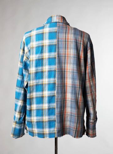 Greg Lauren Greg Lauren Shawl Collar Plaid Boxy Jacket Size US M / EU 48-50 / 2 - 4 Thumbnail