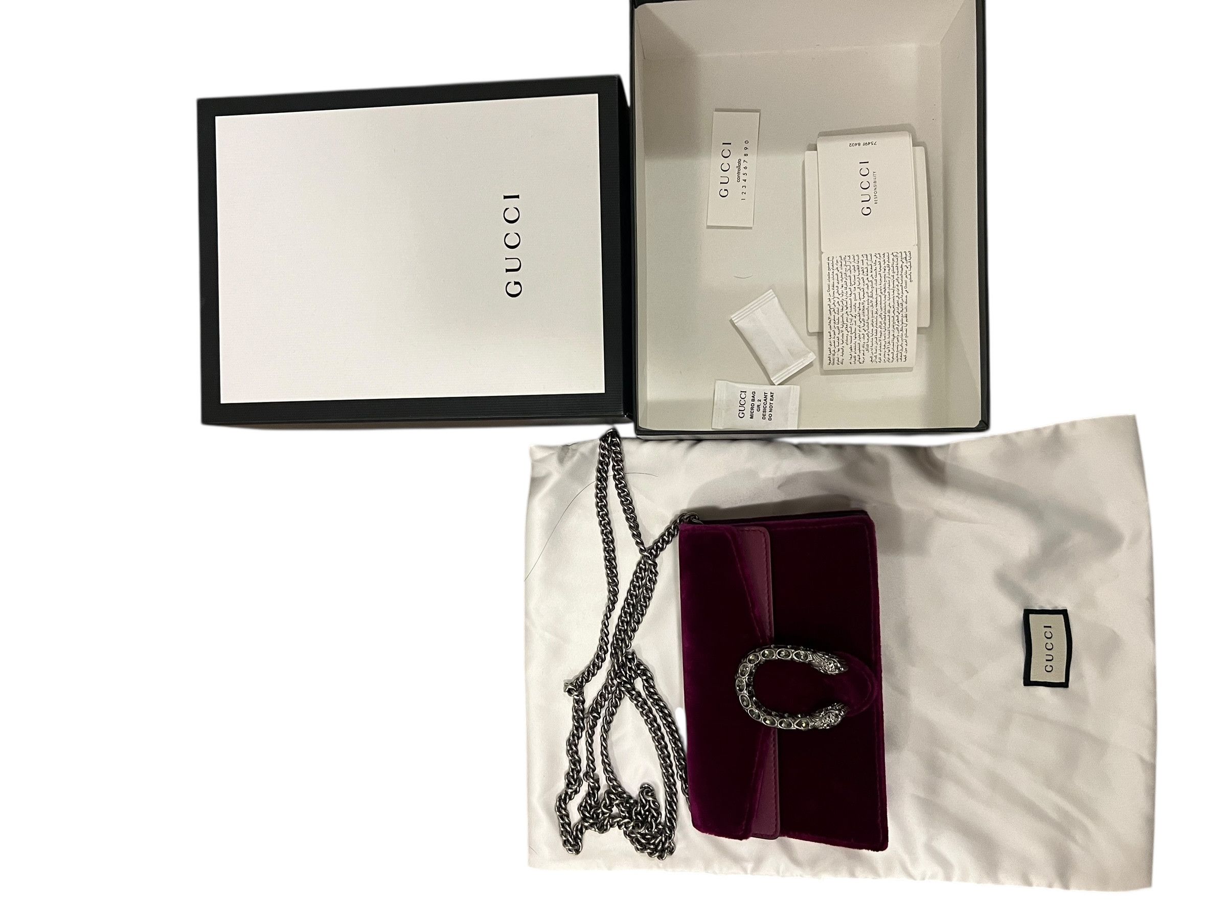 Gucci Gucci Dionysus velvet velour mini bag Size ONE SIZE - 2 Thumbnail