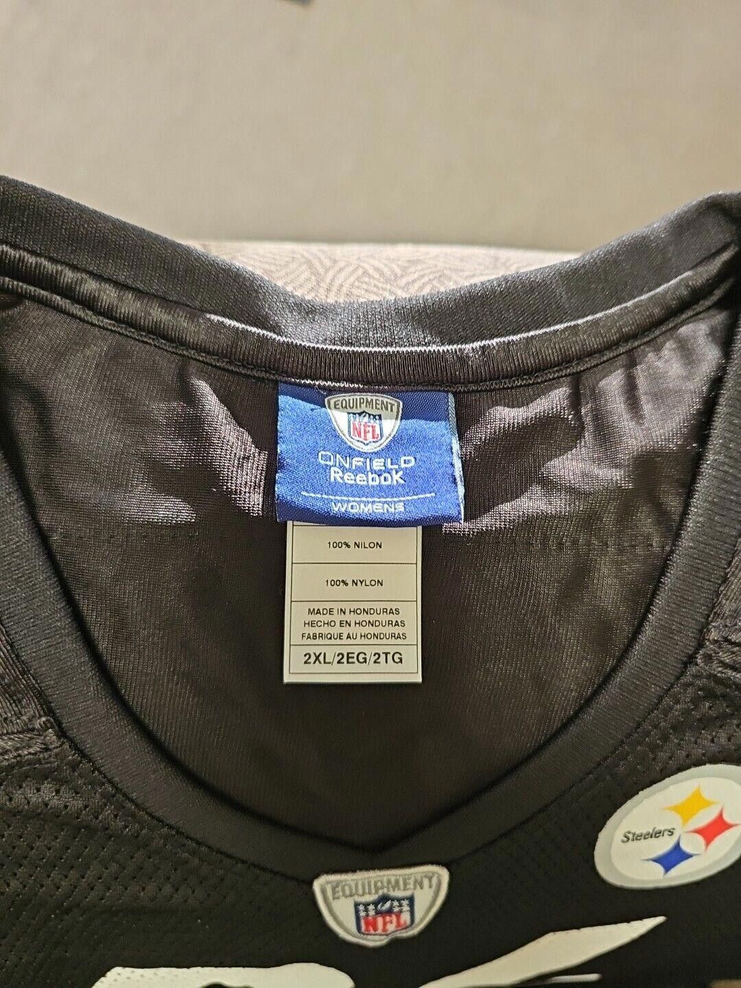 Reebok Steelers Hines Ward #86 Women's Reebok NFL Players Size XXL Size ONE SIZE - 2 Thumbnail