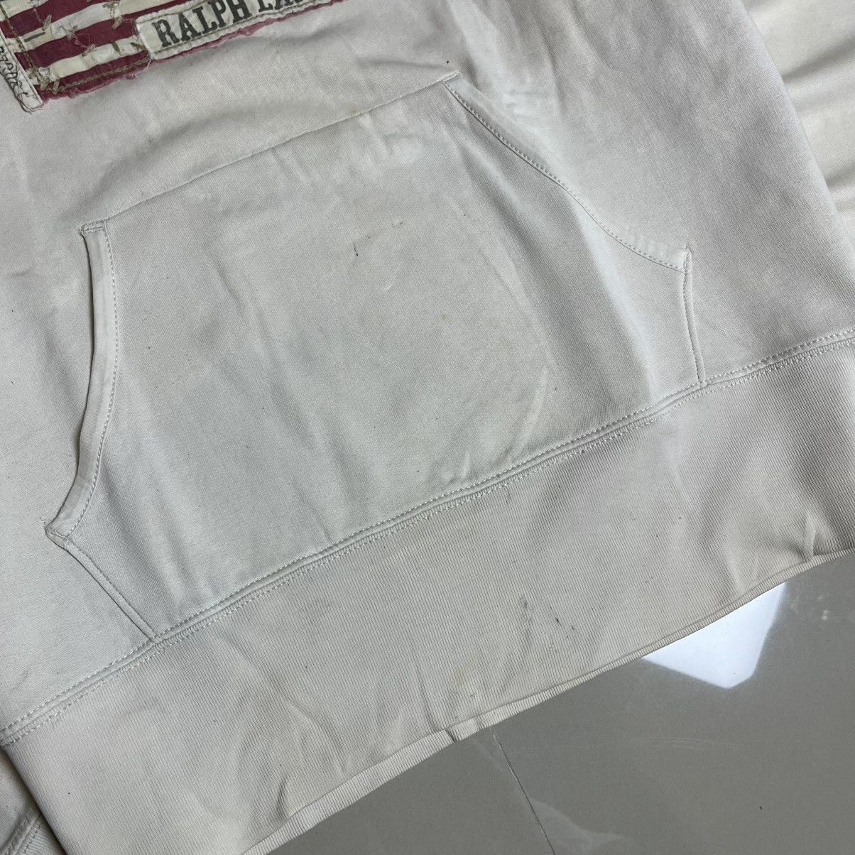 Polo Ralph Lauren Vintage Polo Ralph Lauren USA Flag Hoodie – XL Fit Size US XL / EU 56 / 4 - 8 Thumbnail