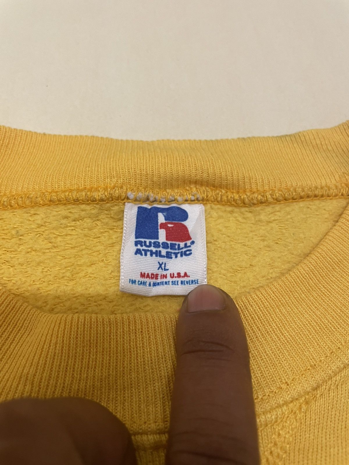 Russell Athletic × Vintage Vtg Russell Sweatshirt Size US L / EU 52-54 / 3 - 6 Thumbnail