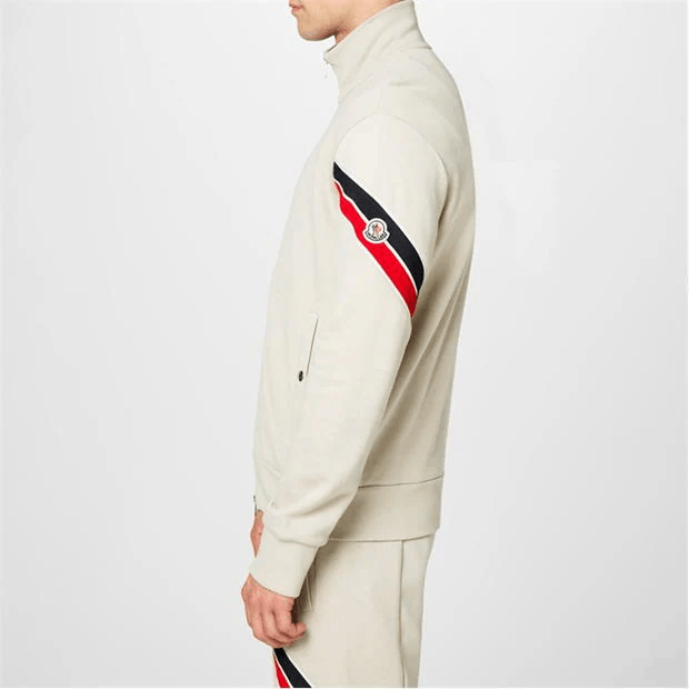 Moncler Tri Colour Accent Zip Cardigan Size US XL / EU 56 / 4 - 6 Thumbnail