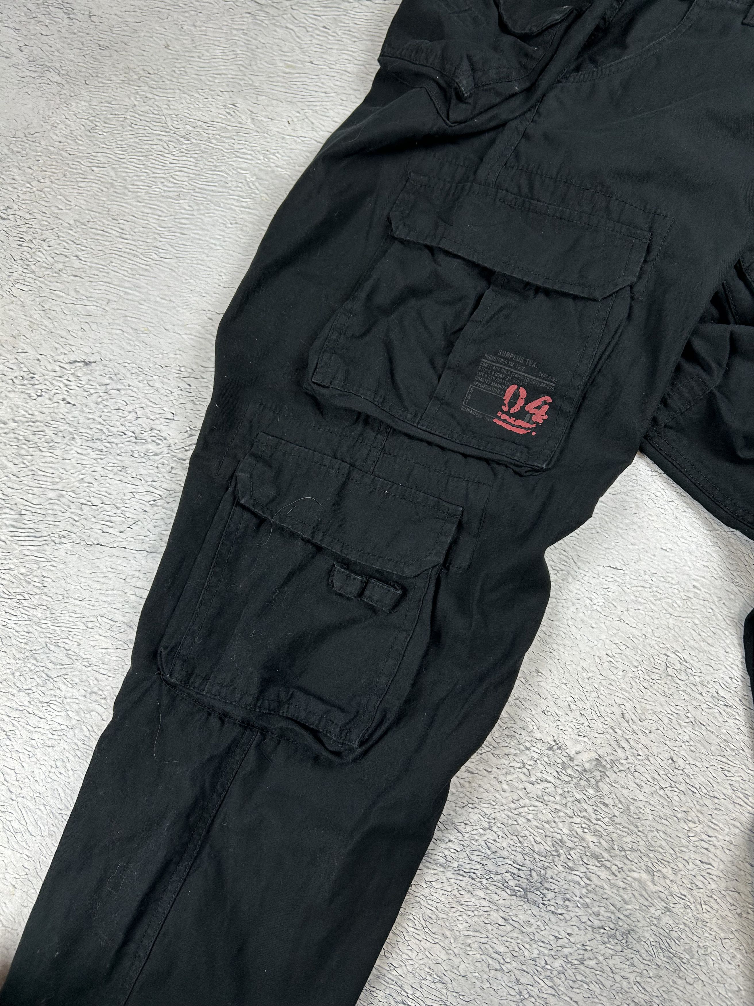 JNCO × Japanese Brand Surplus Tex Cargo Pants Tactical Army Camo Baggy Nultipocket Size US 38 / EU 54 - 2 Thumbnail