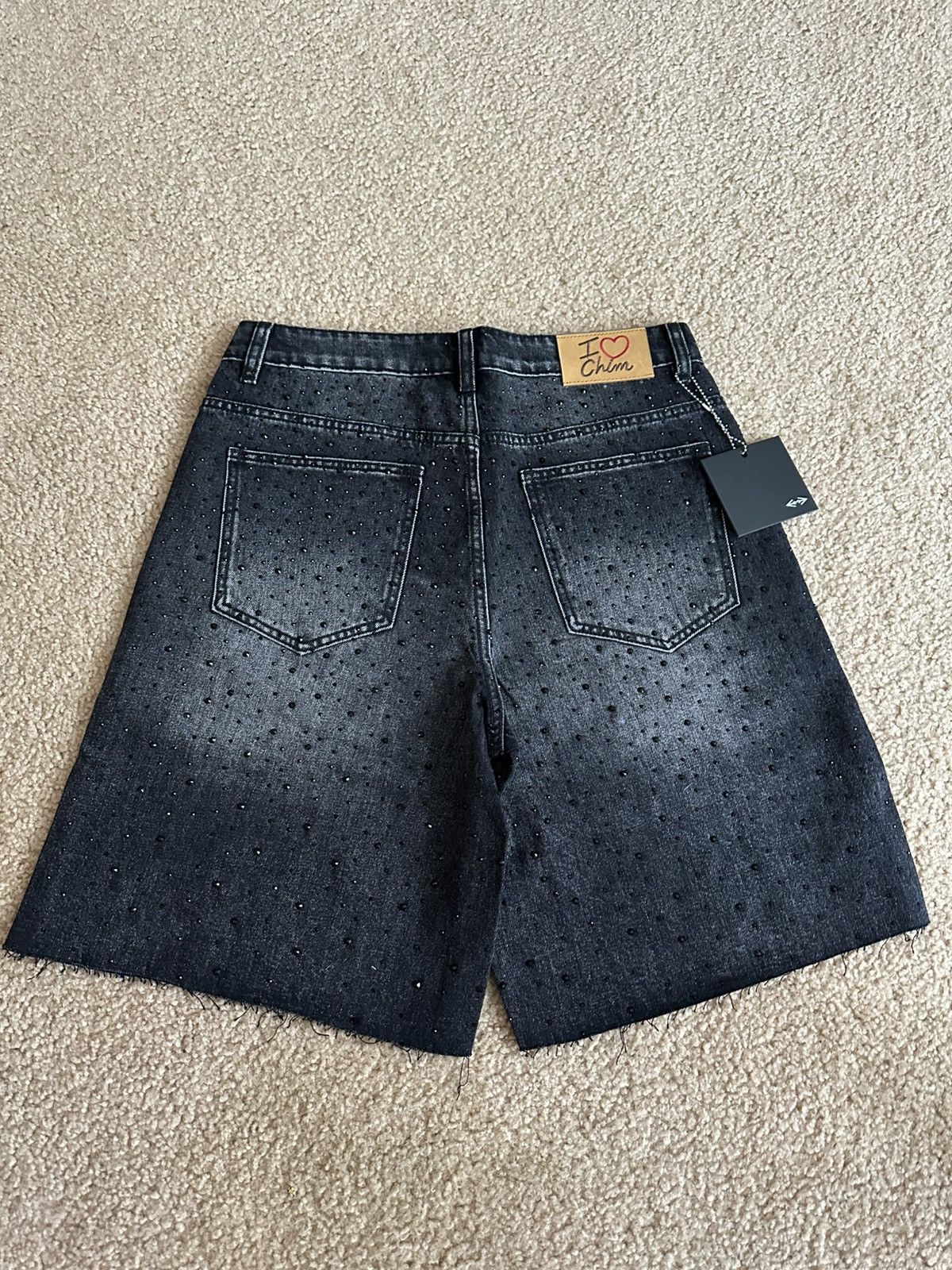 HMDD HMDD Black Crystal Billie Jean Shorts (C2G Jort) Size Medium Size US 32 / EU 48 - 6 Thumbnail