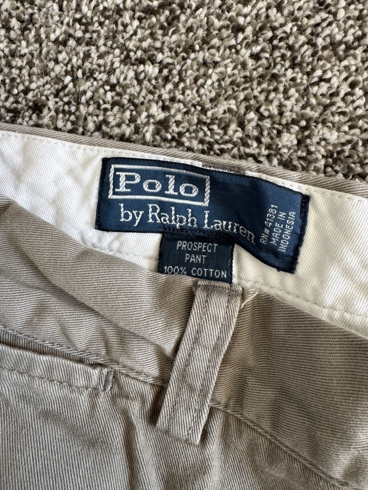 Polo Ralph Lauren Vintage Ralph Lauren Polo Chino Pants Green Prospect 33/30 Size US 33 - 4 Thumbnail