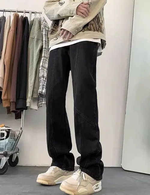 Japanese Brand Mayuko x Kyoko Black High Street Vintage Loose Fit Jeans Size US 32 / EU 48 - 7 Thumbnail