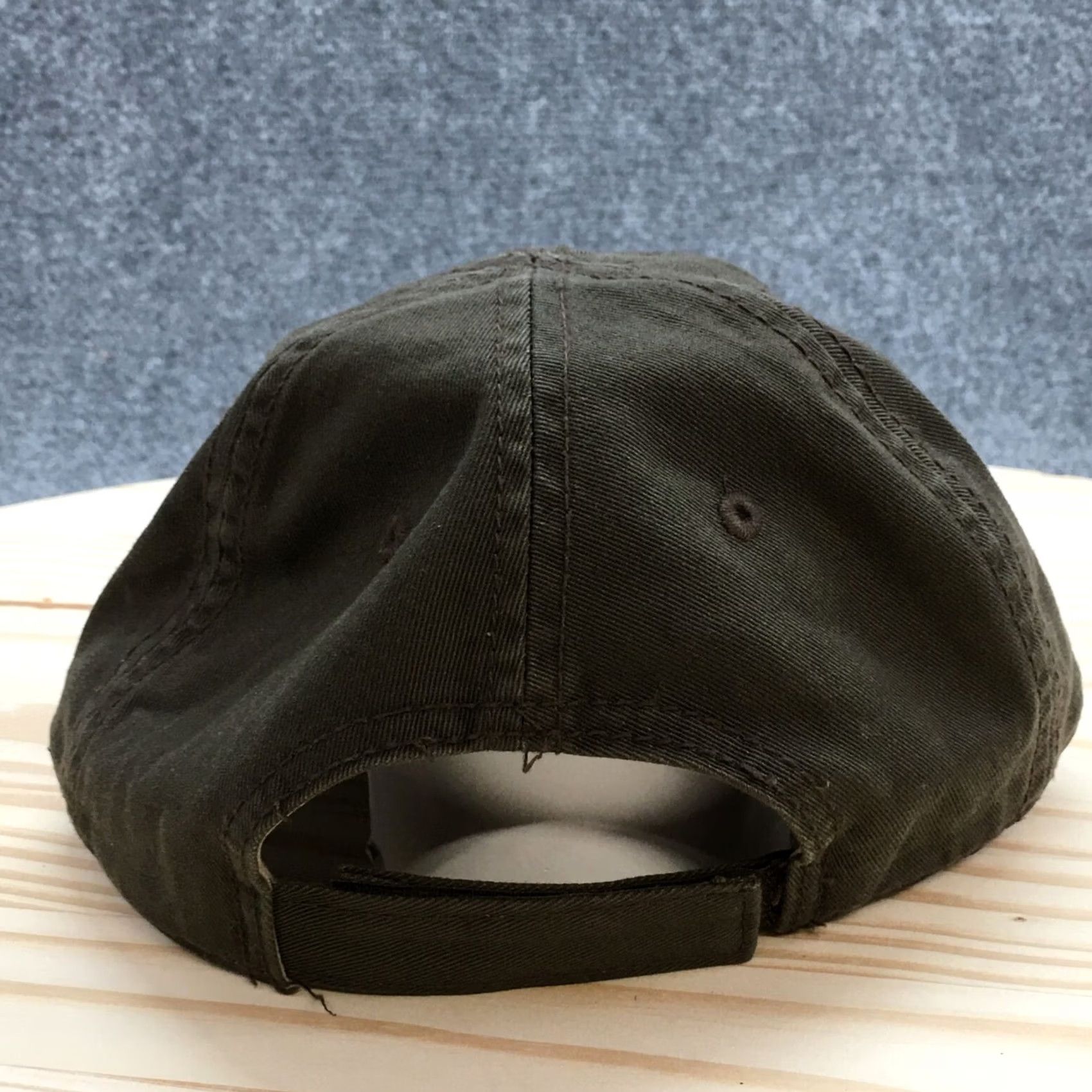 Logo 7 Gander Mountain Baseball Cap Hat Mens OS Adjustable Curved Brim Embroidered Logo Brown Size ONE SIZE - 6 Thumbnail