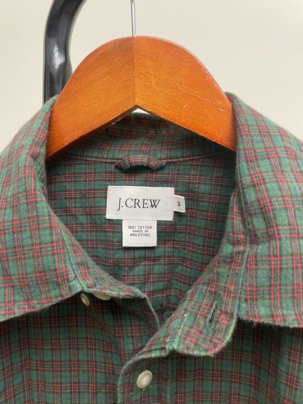 Polo Ralph Lauren Vintage J Crew Red Plaid Button Up Shirt Our Legacy RRL Size US M / EU 48-50 / 2 - 3 Thumbnail