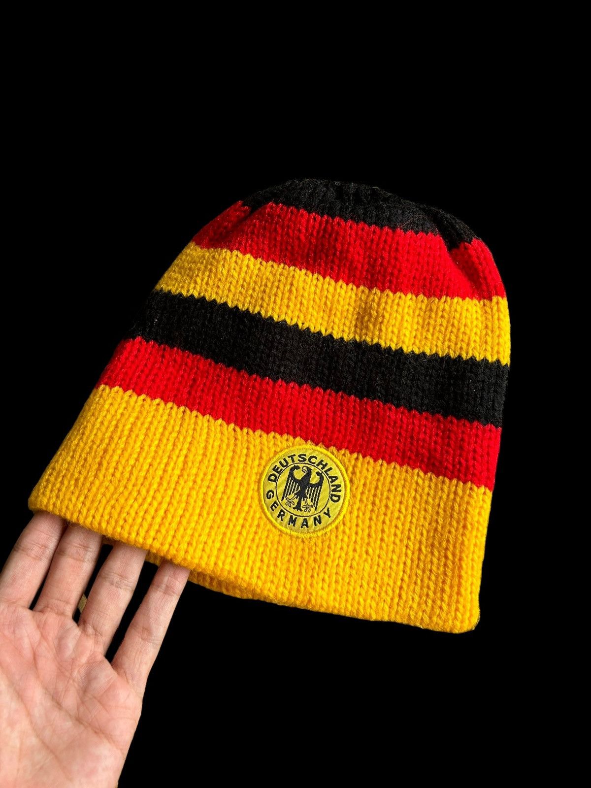 Vintage Vintage DEUTSCHLAND GERMANY Beanie Hats Snowcap Size ONE SIZE - 5 Thumbnail