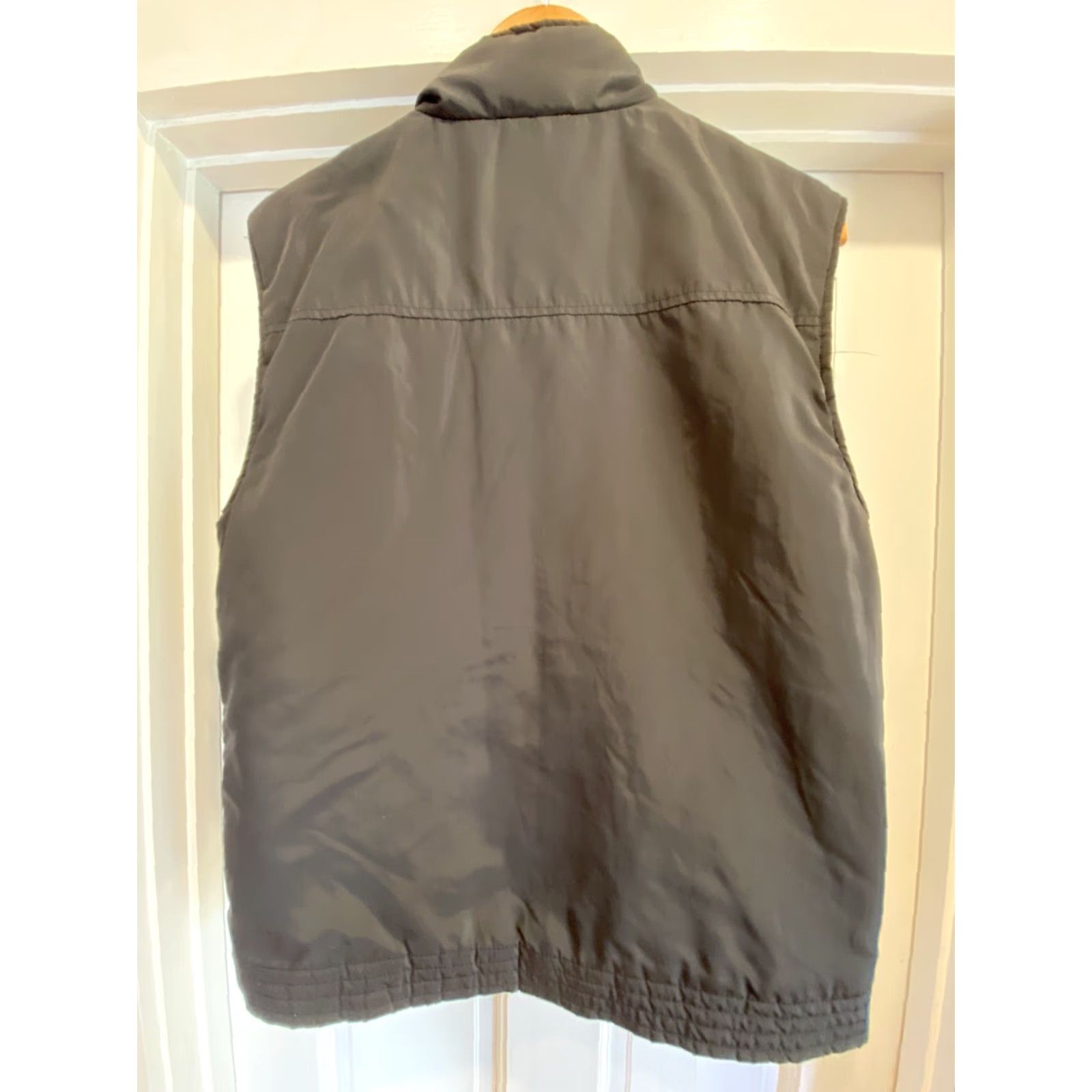 Vintage Mens Medium Helix Black Vest Ski Casual Polyester M Size US M / EU 48-50 / 2 - 2 Thumbnail