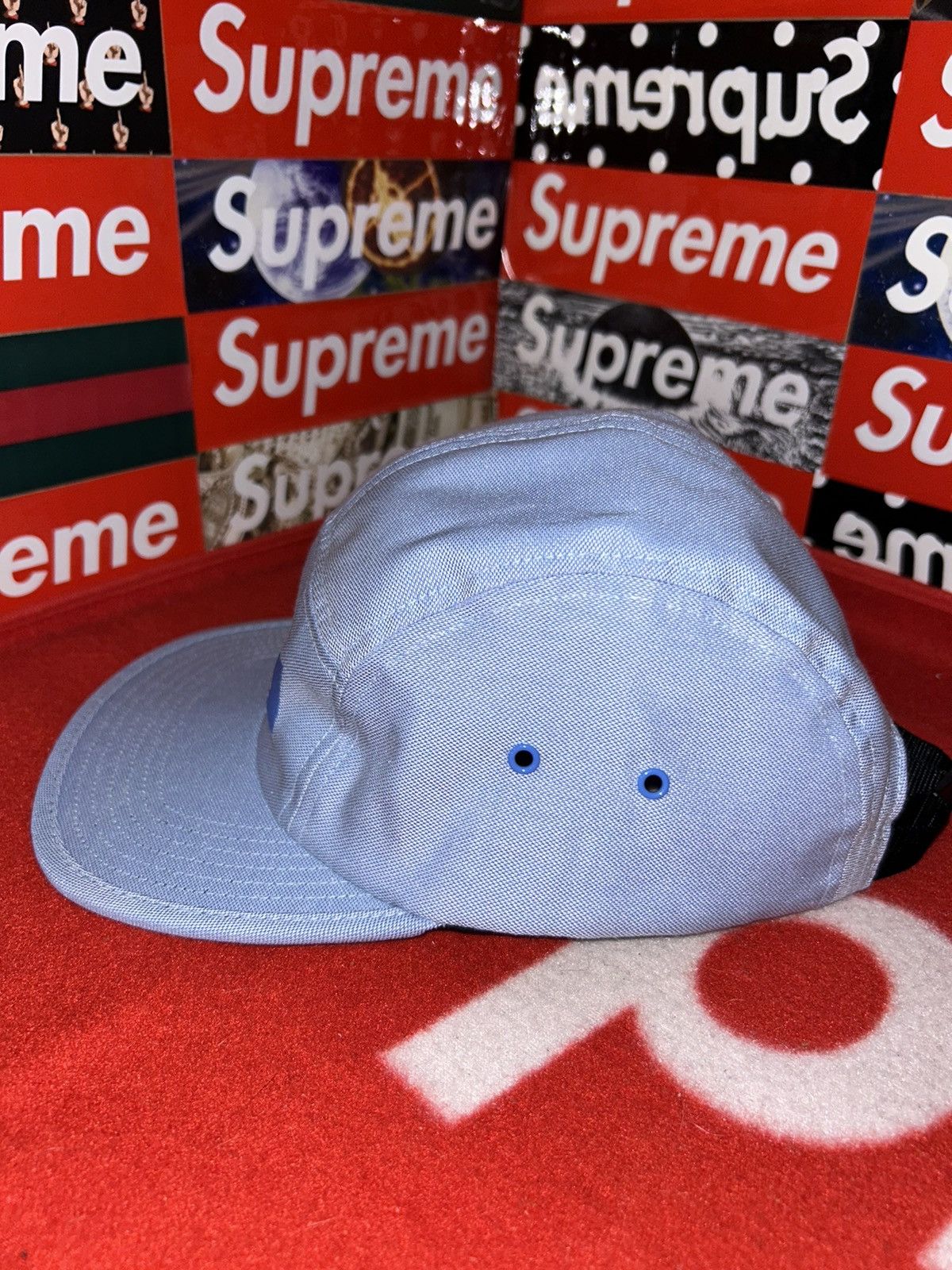 Supreme Supreme Jacquard Box Logo Camp Cap SS18 NEW Size ONE SIZE - 5 Thumbnail