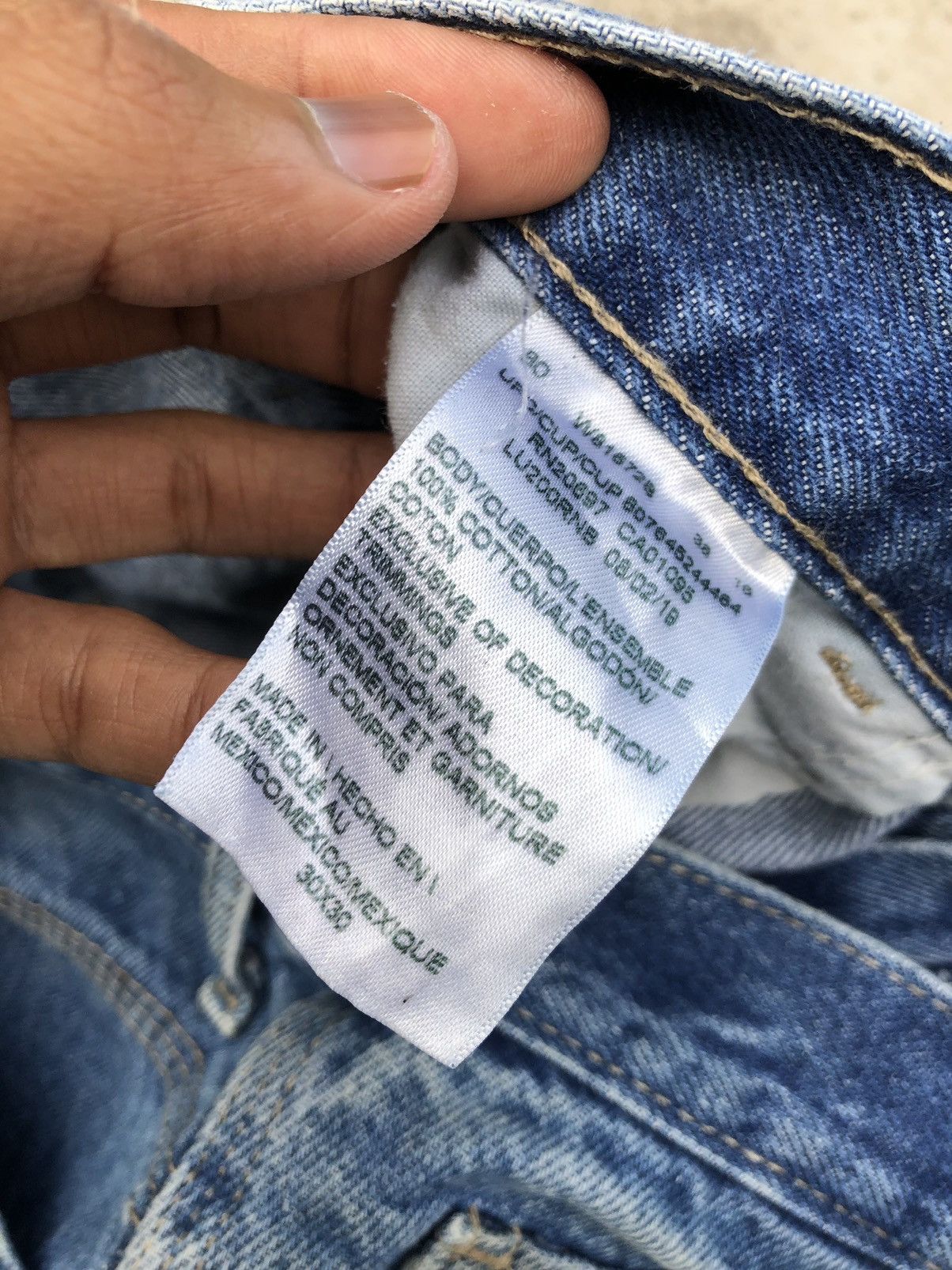 Dickies × Vintage DICKIES CARPENTER DISTRESSED DENIM Size US 30 / EU 46 - 6 Thumbnail