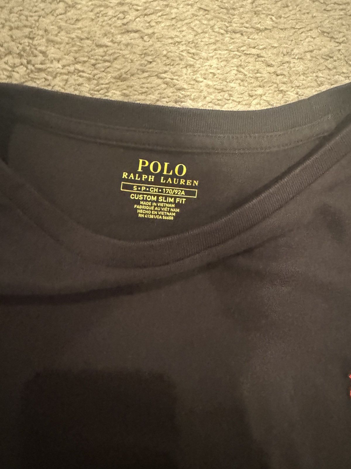 Polo Ralph Lauren Polo black t shirt Size US S / EU 44-46 / 1 - 3 Thumbnail