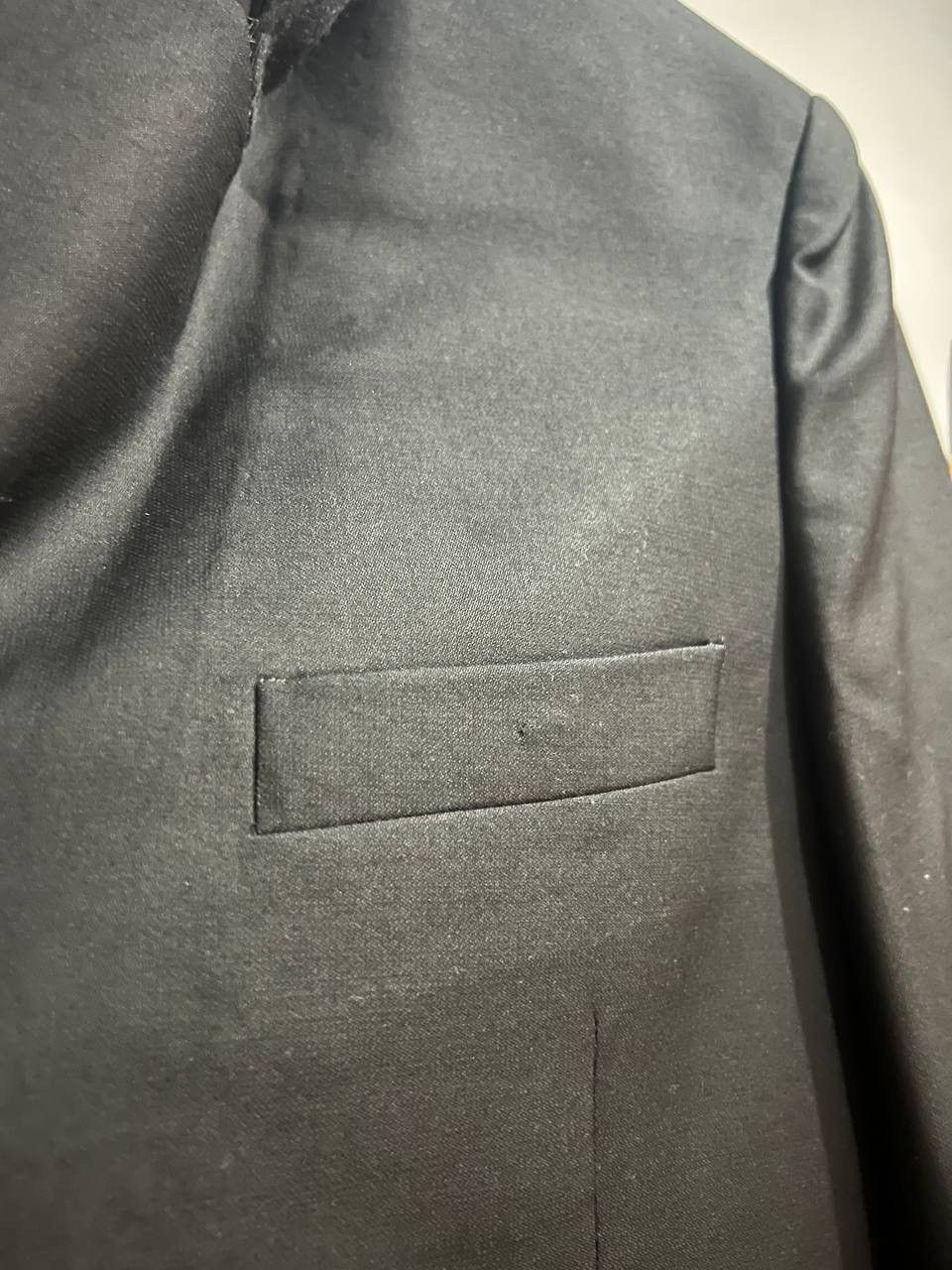 Balenciaga 2010 BALENCIAGA PARIS BY NICOLAS CHESQUIERE BUTTON BLAZER 48 Size 48S - 10 Thumbnail