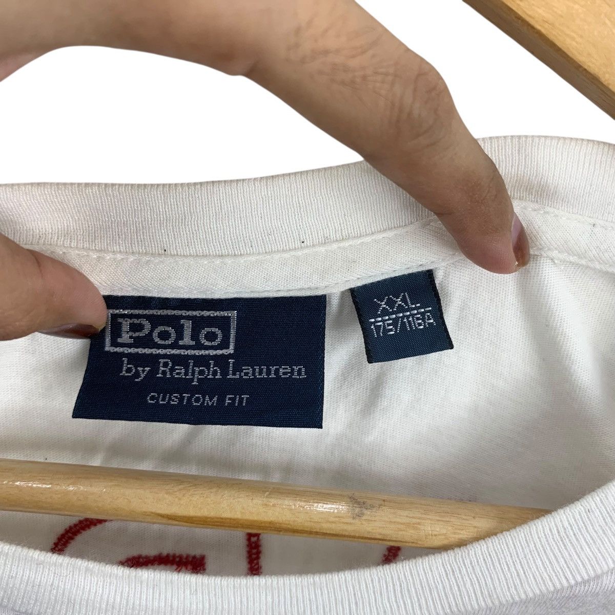 Polo Ralph Lauren Vintage POLO RALPH LAUREN Track & Field Japan Pony Tee Shirt Size US XXL / EU 58 / 5 - 9 Thumbnail
