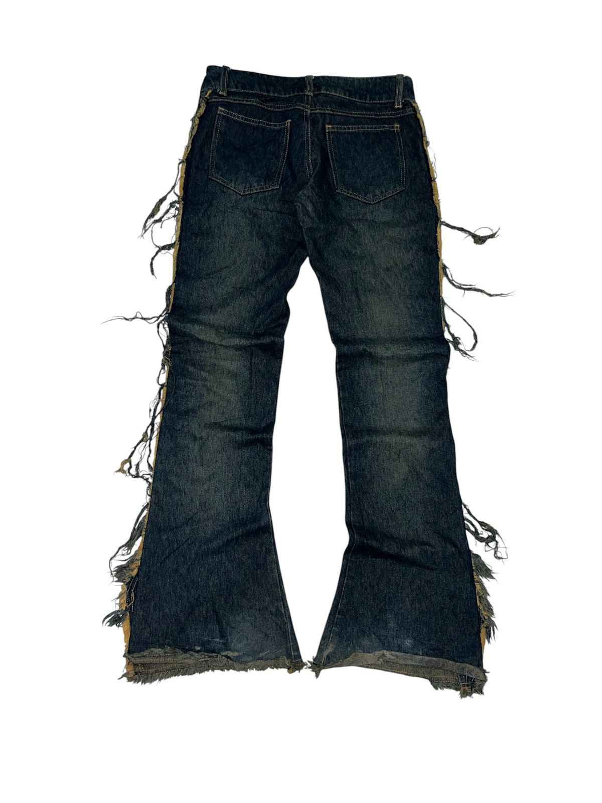 Seditionaries JOUERAUX ECHECS FLARE JEANS x JAPAN BRAND x VINTAGE Size US 33 - 2 Thumbnail