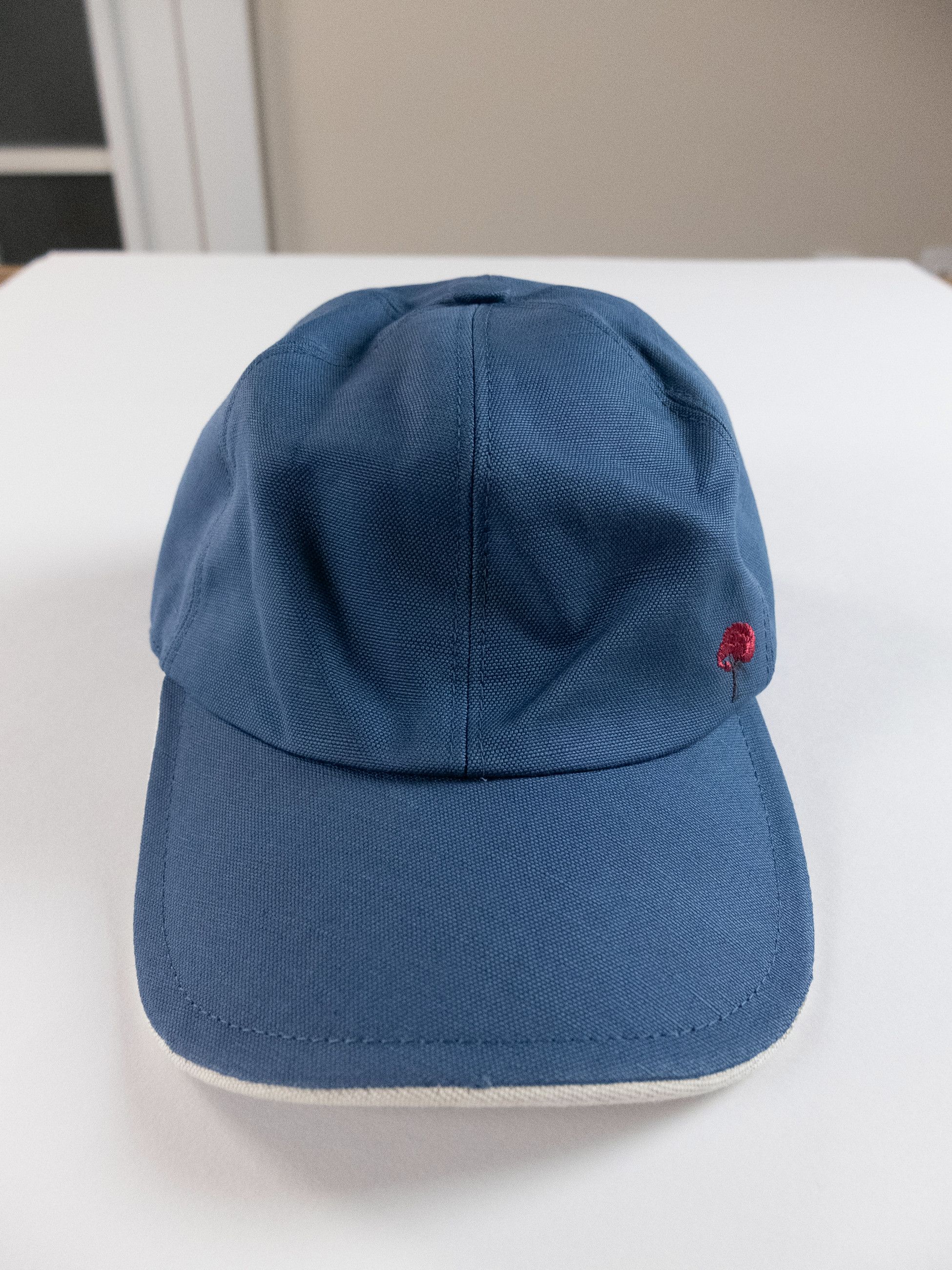 Loro Piana LORO PIANA x Hyun Bin blue cotton linen baseball cap Size ONE SIZE - 2 Thumbnail