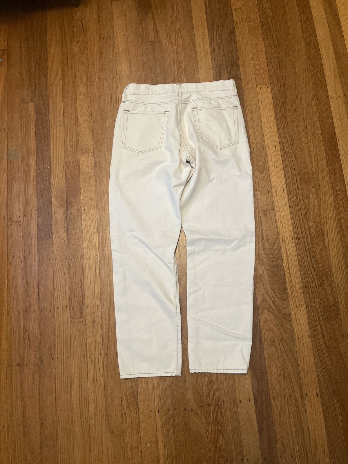 J.Crew J.Crew Creme Denim Size US 32 / EU 48 - 2 Thumbnail