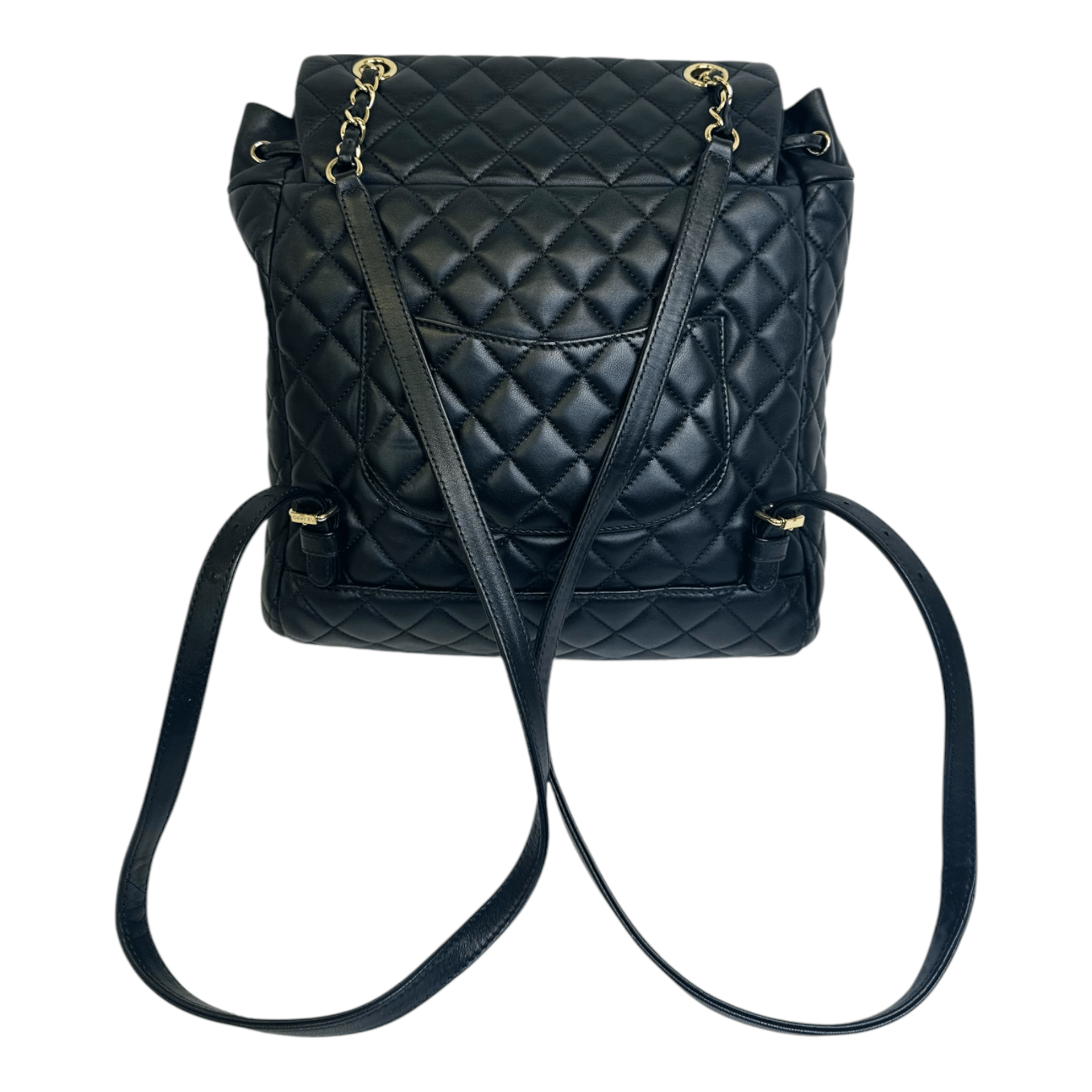 Chanel Chanel Lambskin Quilted Large Urban Spirit Backpack Black Size ONE SIZE - 2 Thumbnail
