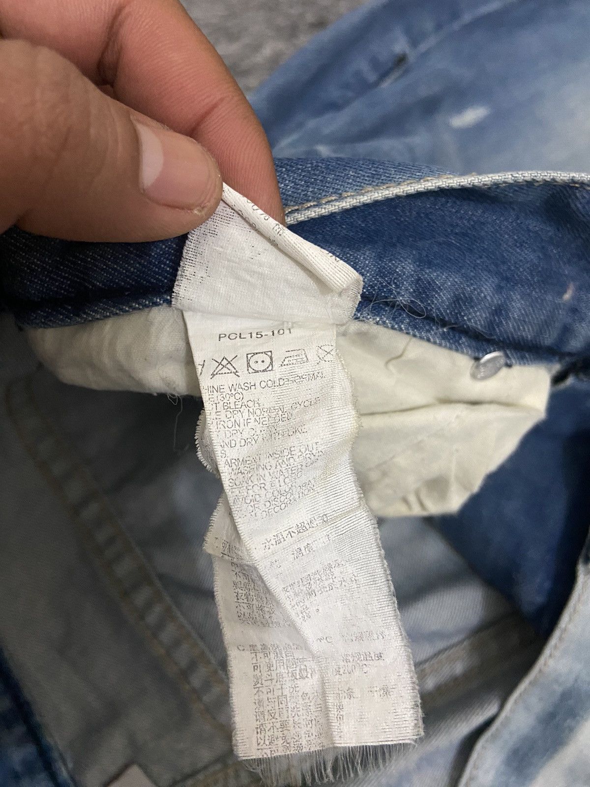 Levi's Vintage Clothing Levi’s denim pants 522 desetresed vintage Size US 34 / EU 50 - 14 Thumbnail