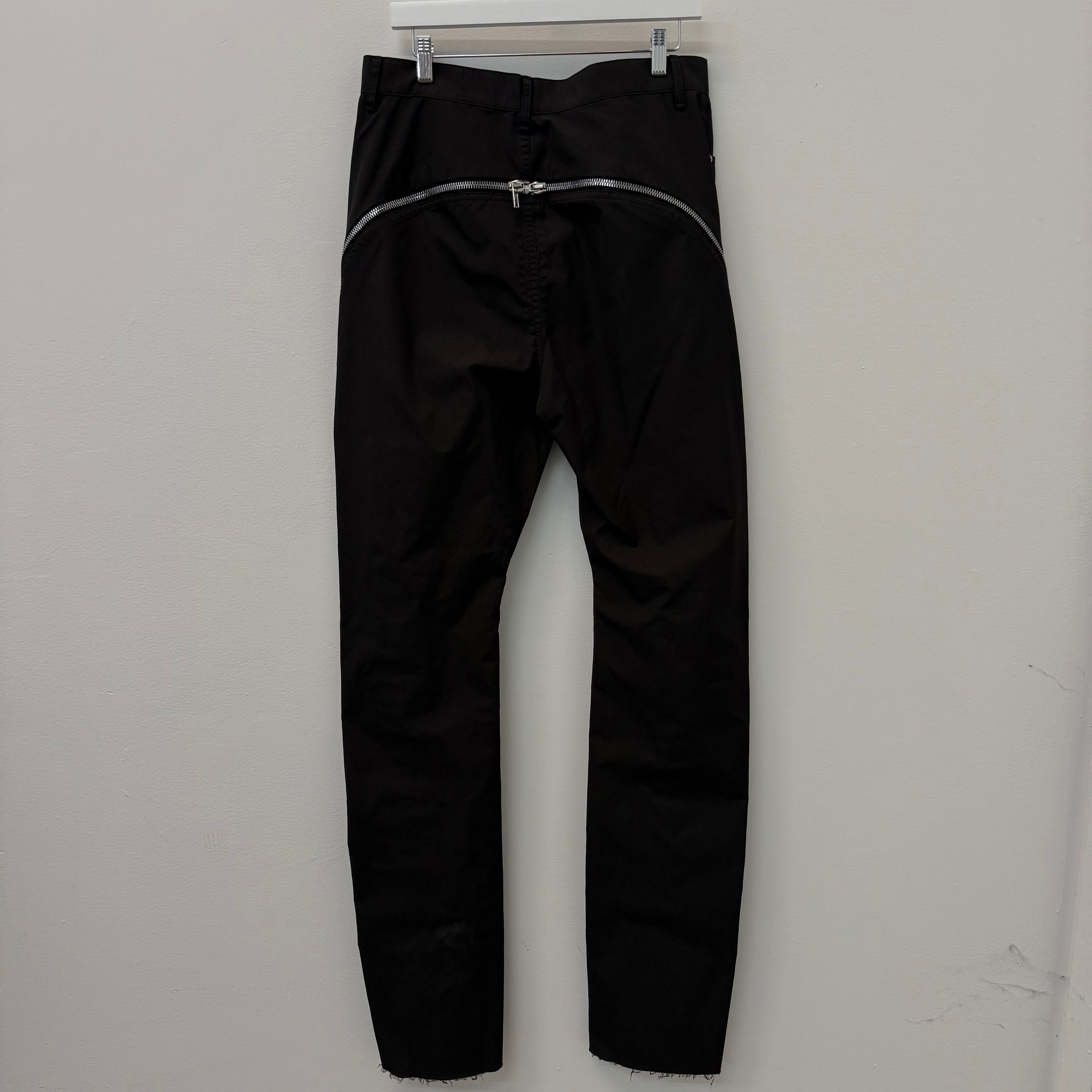Rick Owens Rick Owens Banana Temple Black Pants - Size 33 Size US 33 - 2 Thumbnail