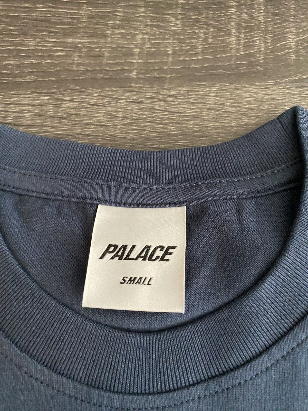 Designer × Palace Palace Heavy Font Navy Tee Size US S / EU 44-46 / 1 - 2 Thumbnail