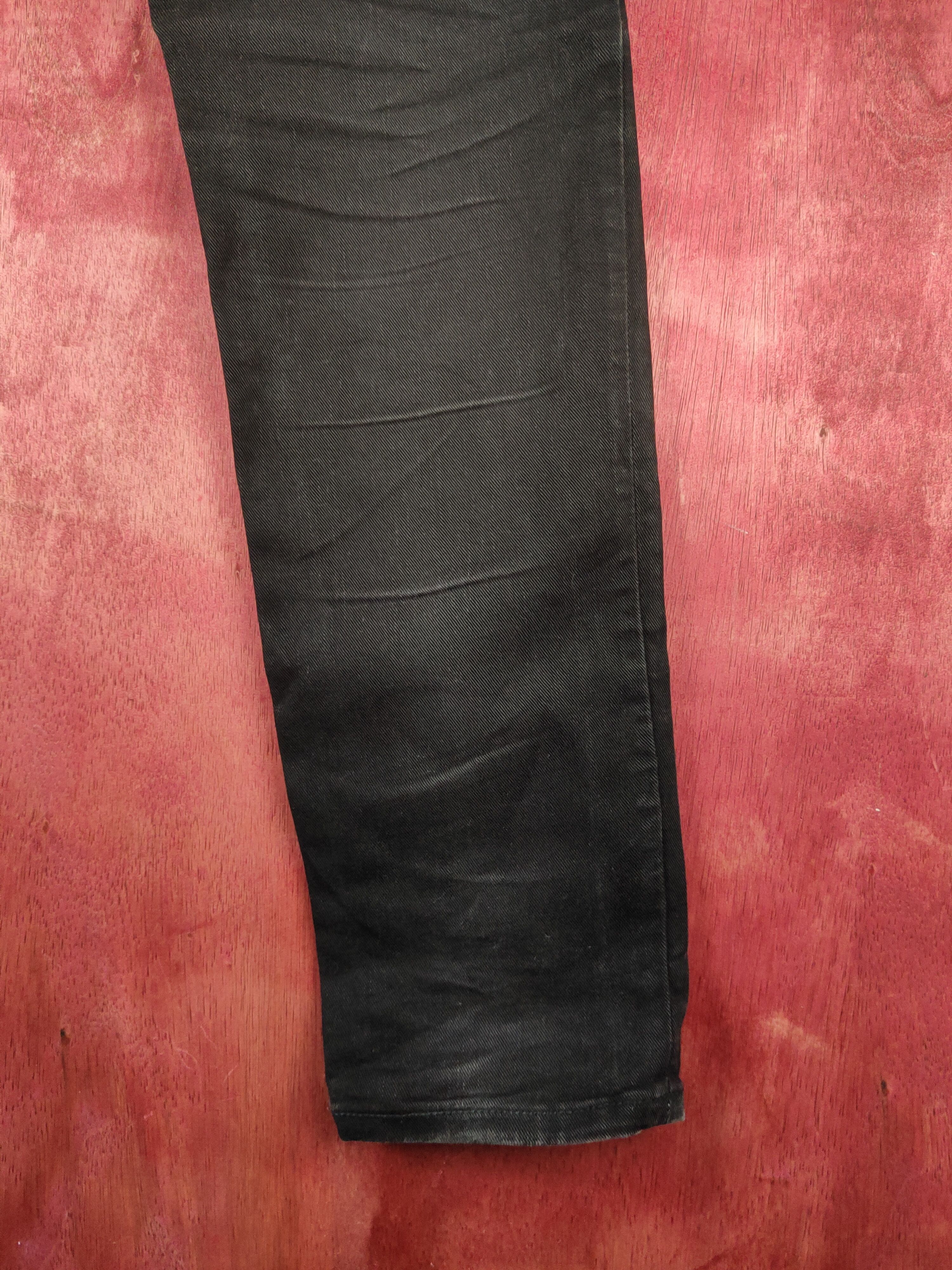 Gap Gap Black Distressed Ripped Skinny Jeans #S2312 Size US 32 / EU 48 - 12 Thumbnail