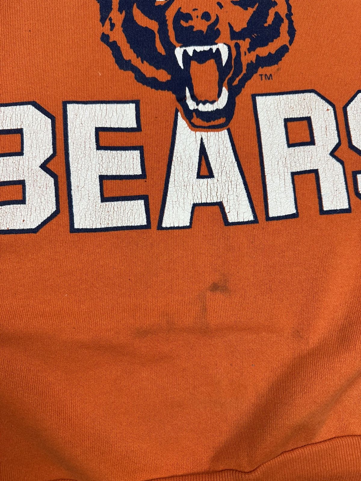 Logo 7 Vintage 90s Chicago Bears NFL Orange Crewneck Sweatshirt Size US L / EU 52-54 / 3 - 5 Thumbnail