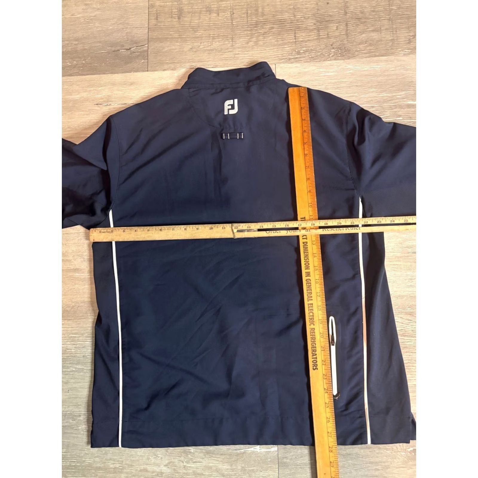 Footjoy FootJoy Jacket Mens L Blue Long Sleeve 1/2 Zip Windbreaker Golf Pullover Weather Activewear Size US L / EU 52-54 / 3 - 6 Thumbnail