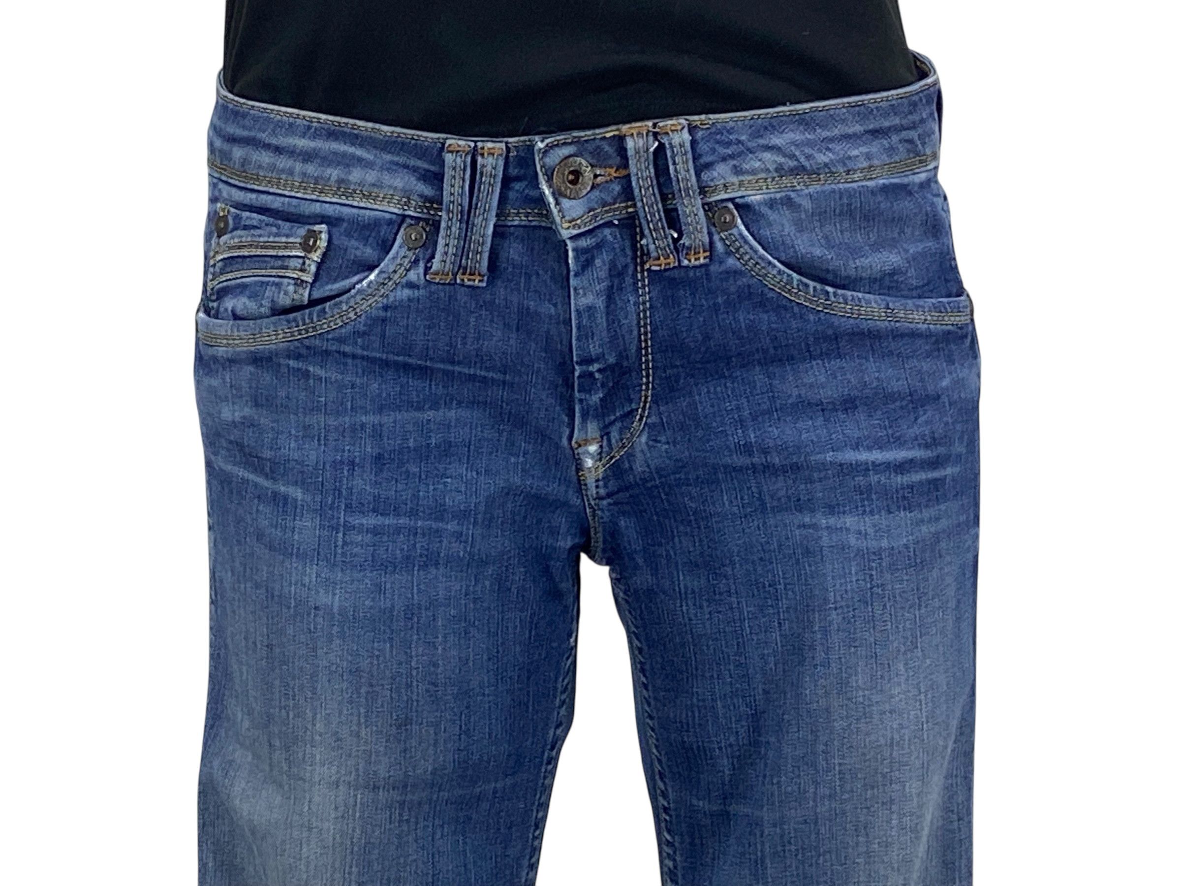 Pepe Jeans Low Rise Skinny Denim Jeans Size 26" / US 2 / IT 38 - 3 Thumbnail