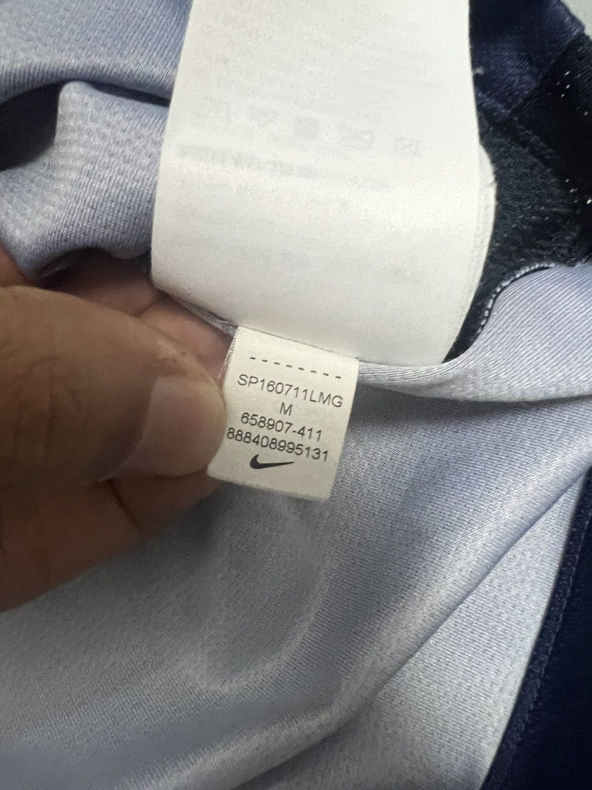Nike 2015 Nike Paris Saint German Home Jersey Size US M / EU 48-50 / 2 - 8 Thumbnail