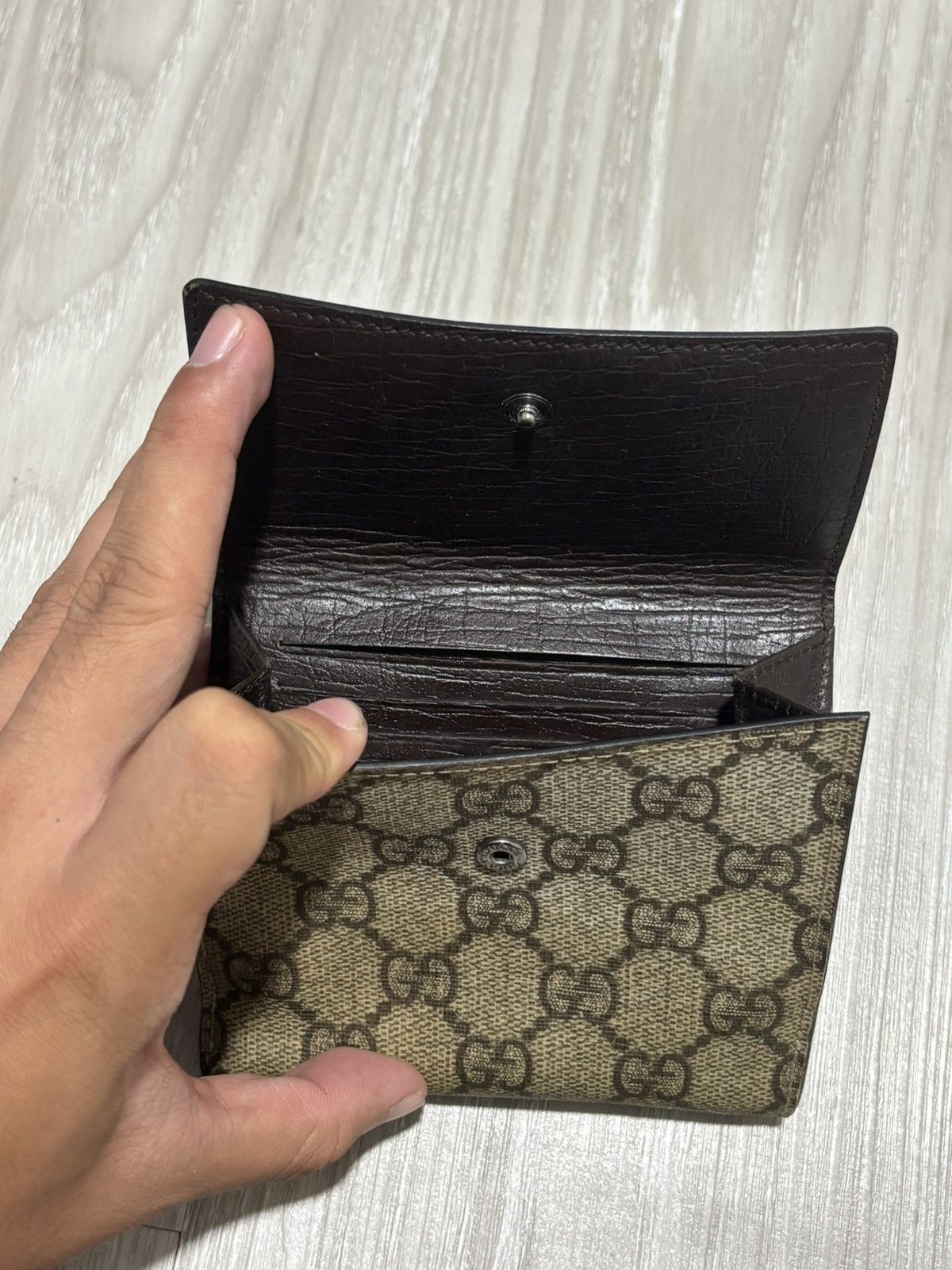 Gucci Gucci GG Canvas Wallet Size ONE SIZE - 8 Thumbnail