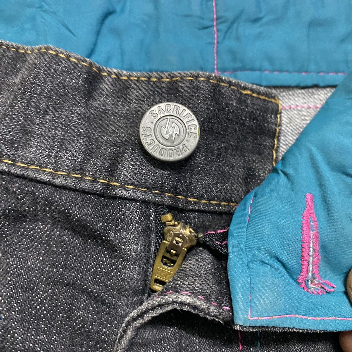 Japanese Brand SACRIFICE Denim Jeans Size US 36 / EU 52 - 16 Thumbnail
