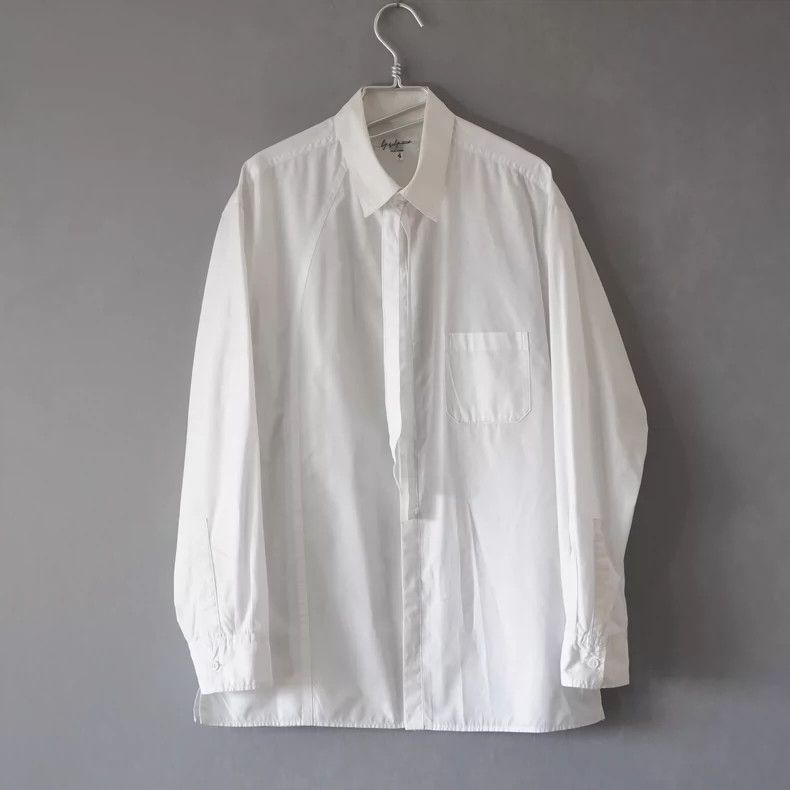Yohji Yamamoto Yohji Yamamoto16SS lace-up cotton shirt 2503-Nextarrow Size US XL / EU 56 / 4 - 1 Thumbnail