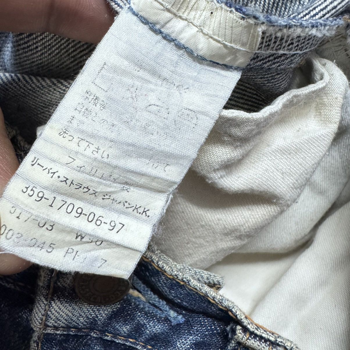 Levi's Vintage Levis 517 Flare Jeans Hedi Slimane Size US 30 / EU 46 - 18 Thumbnail