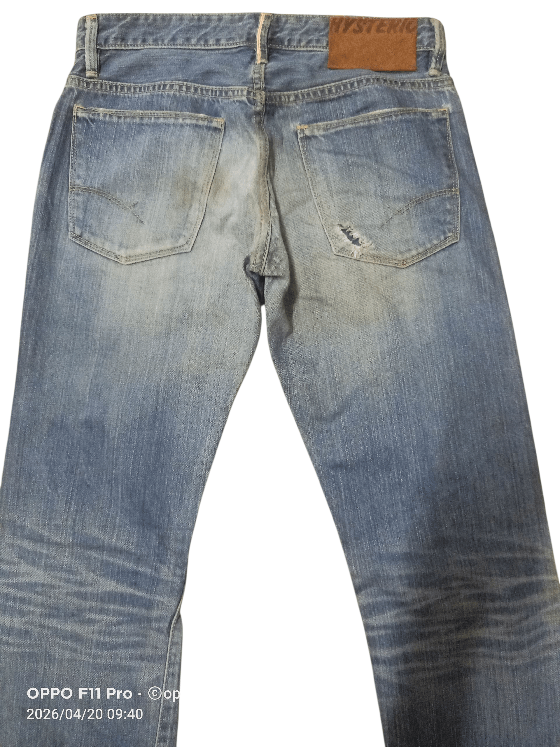 Hysteric Glamour 💥 Hystric Glamour Selvedge Flare Denim 💥 Size US 28 / EU 44 - 3 Thumbnail