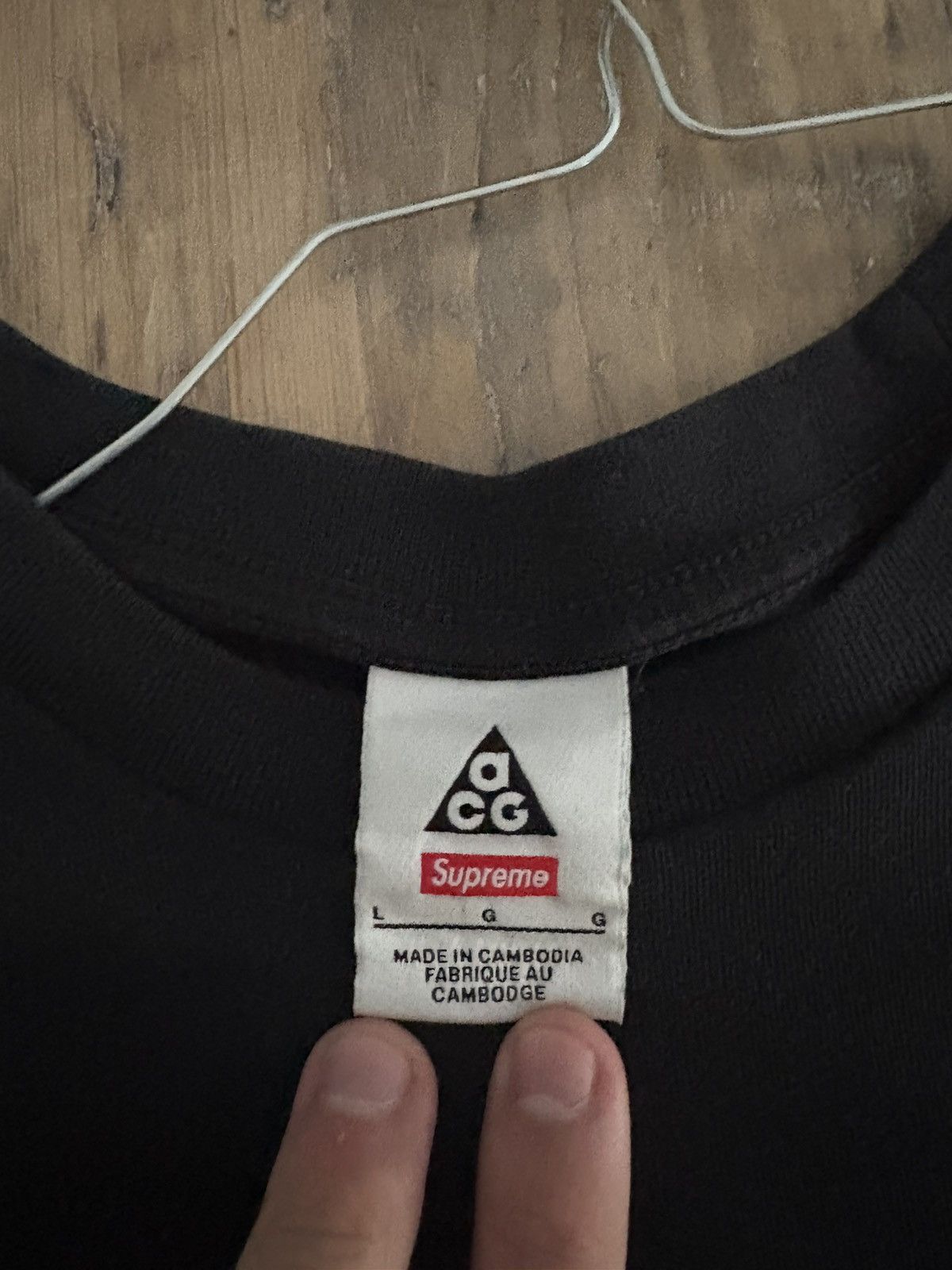 Supreme Supreme Nike ACG Grid Tee Size US L / EU 52-54 / 3 - 3 Thumbnail