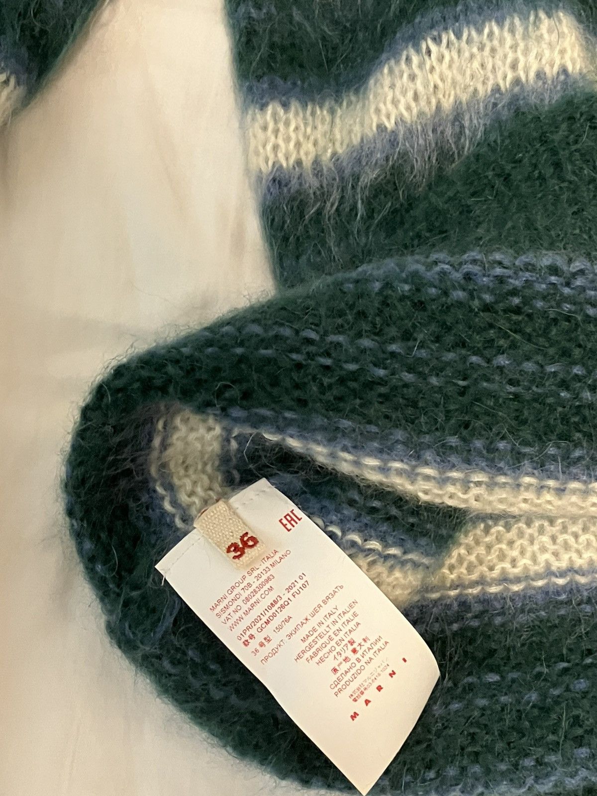 Marni Marni Mohair sweater Size US M / EU 48-50 / 2 - 4 Thumbnail