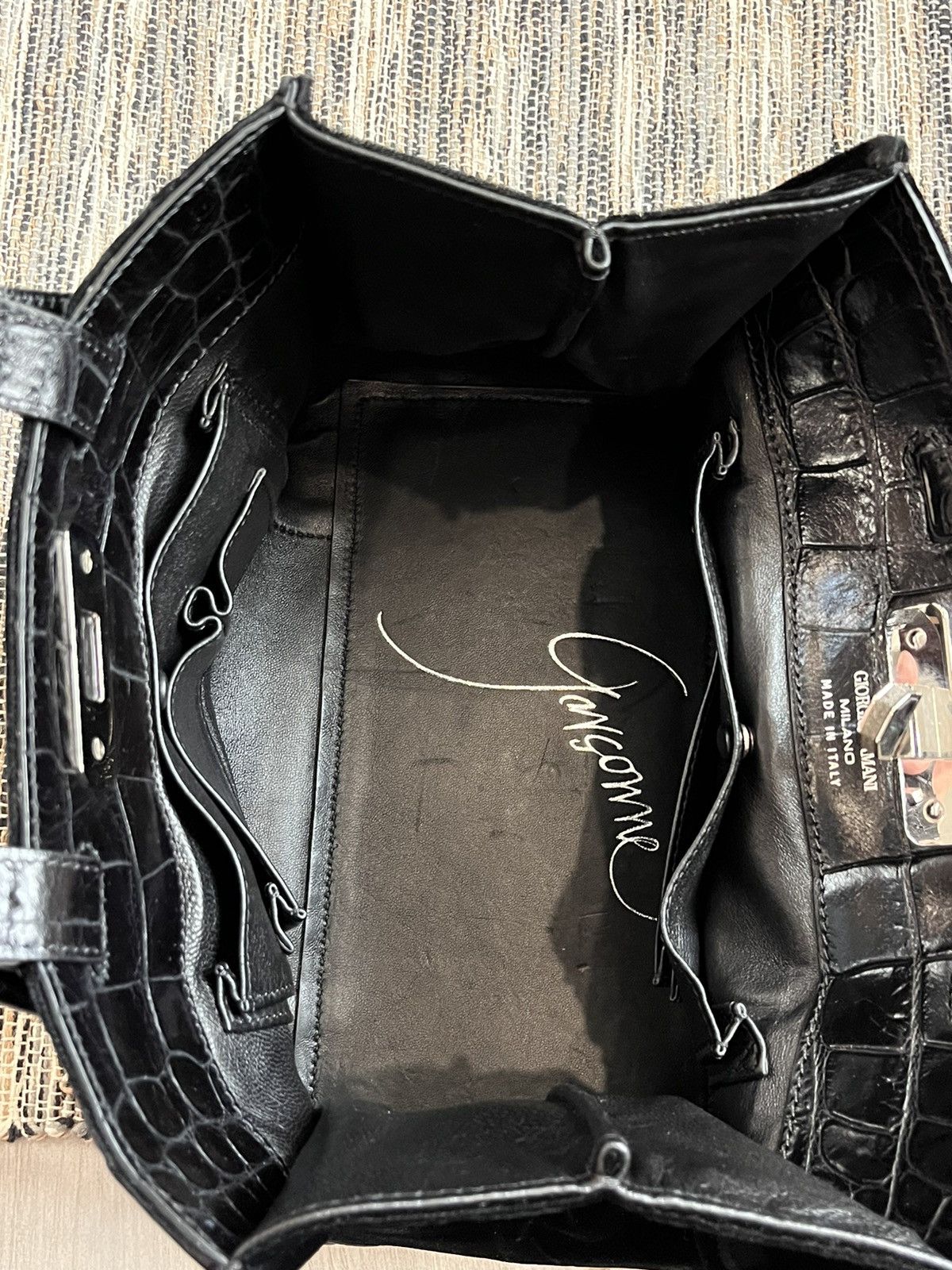 Emporio Armani Hype Giorgio Armani Gargonne bag luxury velour Y2K Size ONE SIZE - 11 Thumbnail