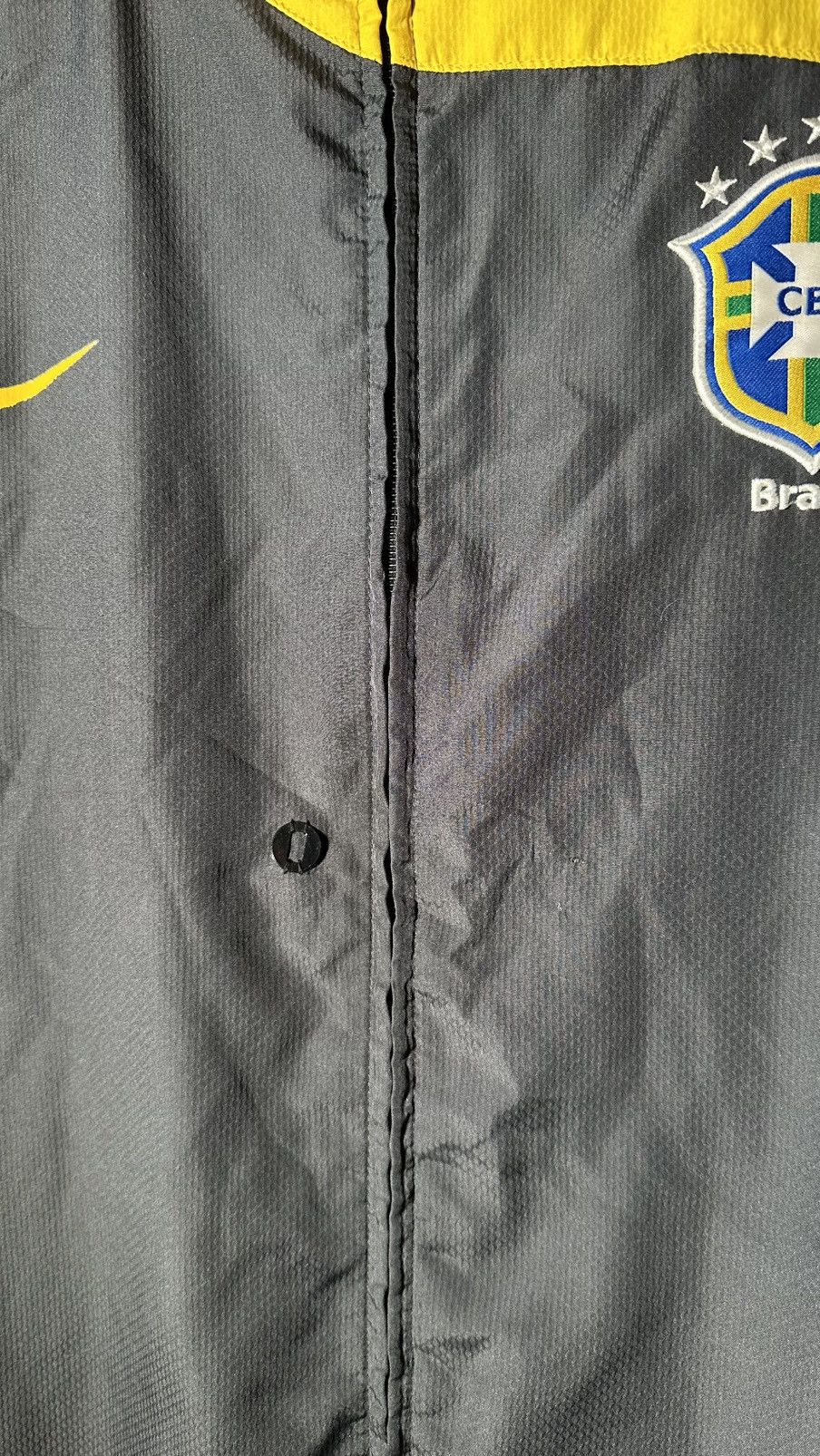 MLB RARE BRAZIL NATIONAL TEAM TRAINING FOOTBALL JACKET NIKE Size US XXL / EU 58 / 5 - 5 Thumbnail