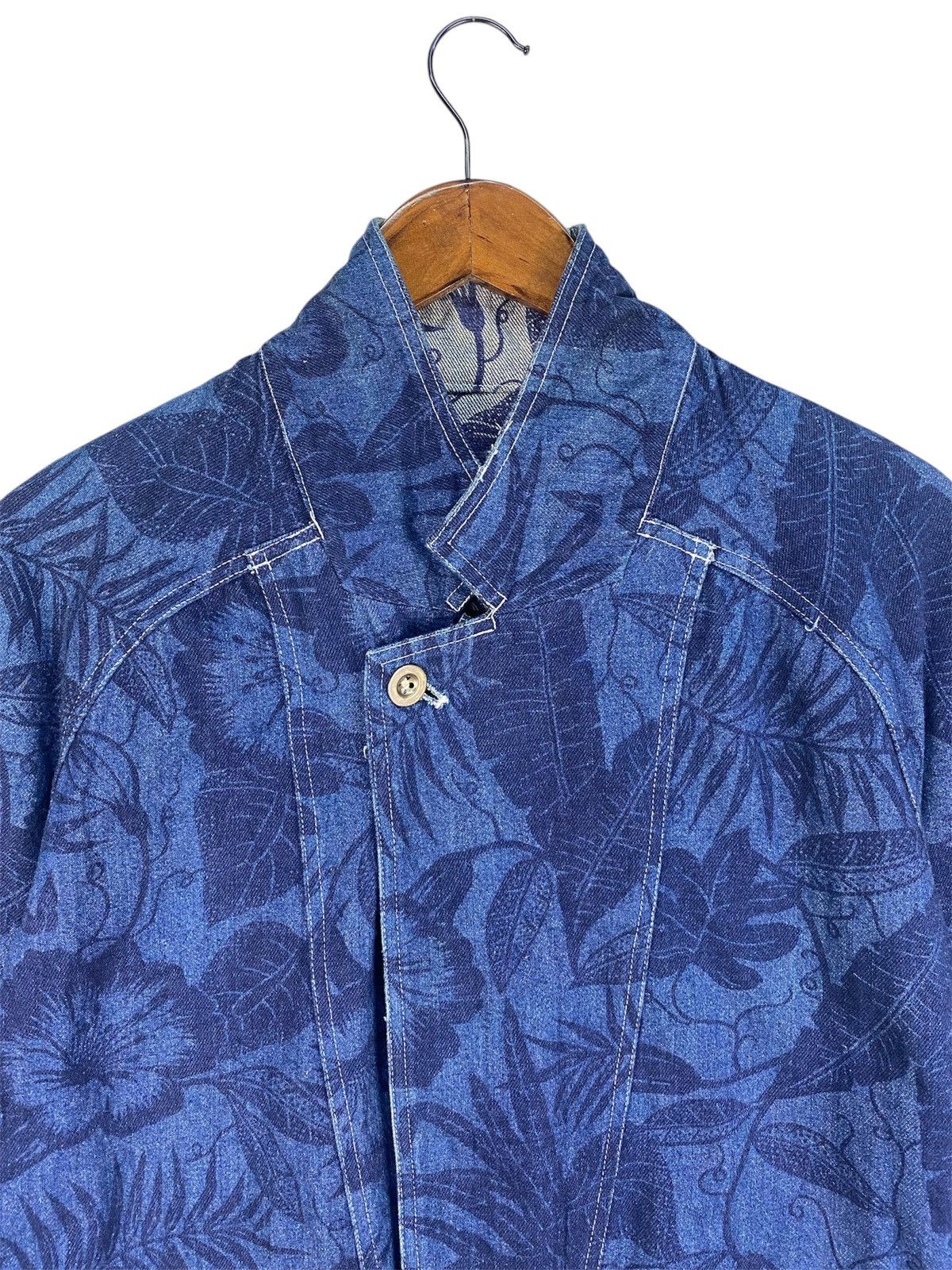 Japanese Brand 🔥RARE🔥VINTAGE DENIM REVERSIBLE JACKET x DESIGNER COLLECTION Size US XL / EU 56 / 4 - 7 Thumbnail