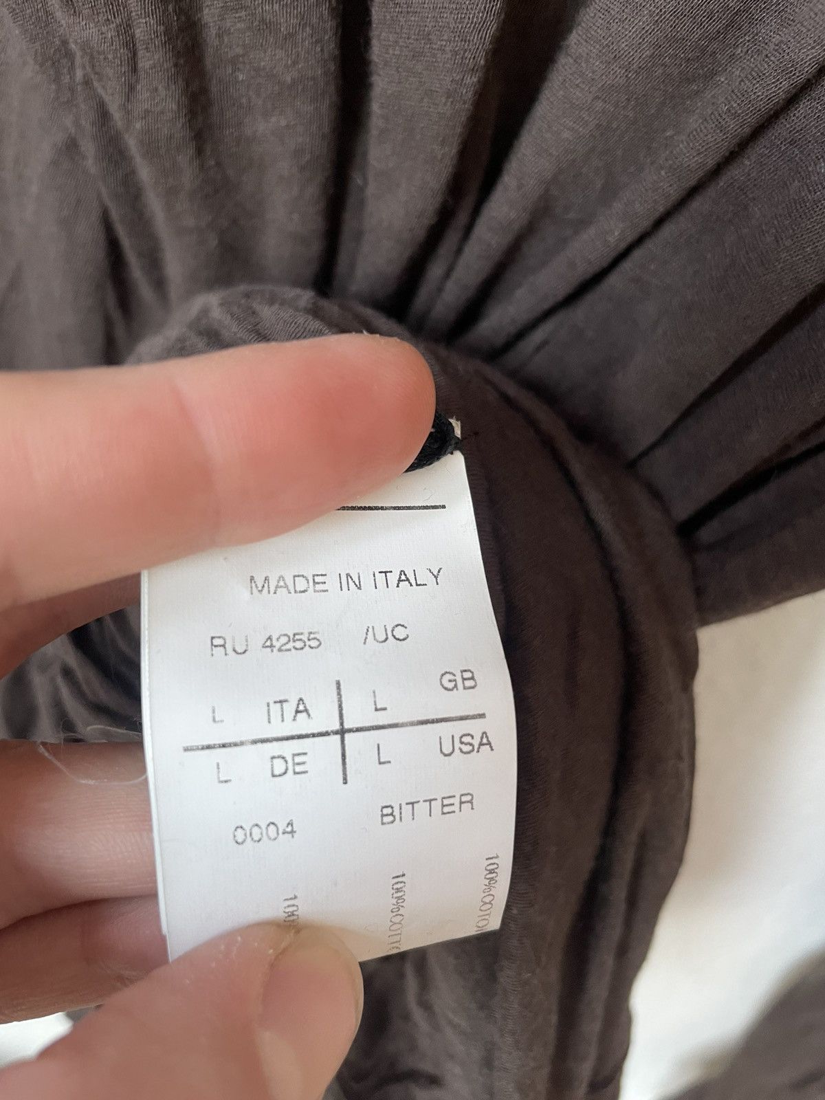 Rick Owens Double layer long sleeve FW09 Size US L / EU 52-54 / 3 - 5 Thumbnail